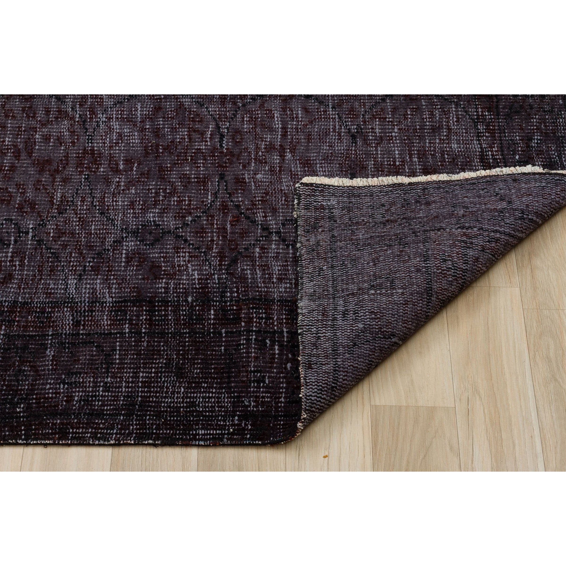 117 X 202 Anatolian Hand Knotted Carpet Vintage Style 7035 - Rugs - ebarza Furniture UAE | Shop Modern Furniture in Abu Dhabi & Dubai - مفروشات ايبازرا في الامارات | تسوق اثاث عصري وديكورات مميزة في دبي وابوظبي