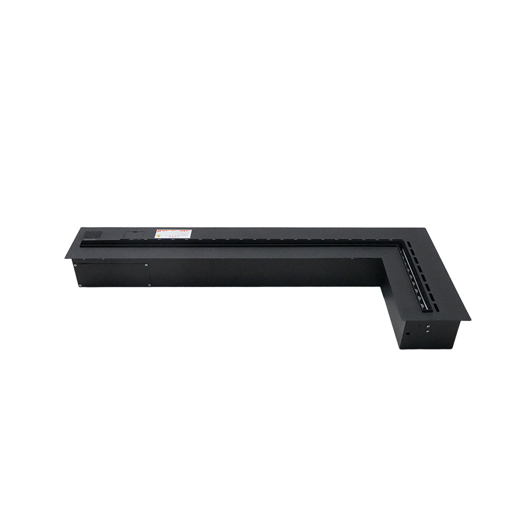 L-shaped Smart Water Vapor Electric Fireplace - Front 180 Right 60cm