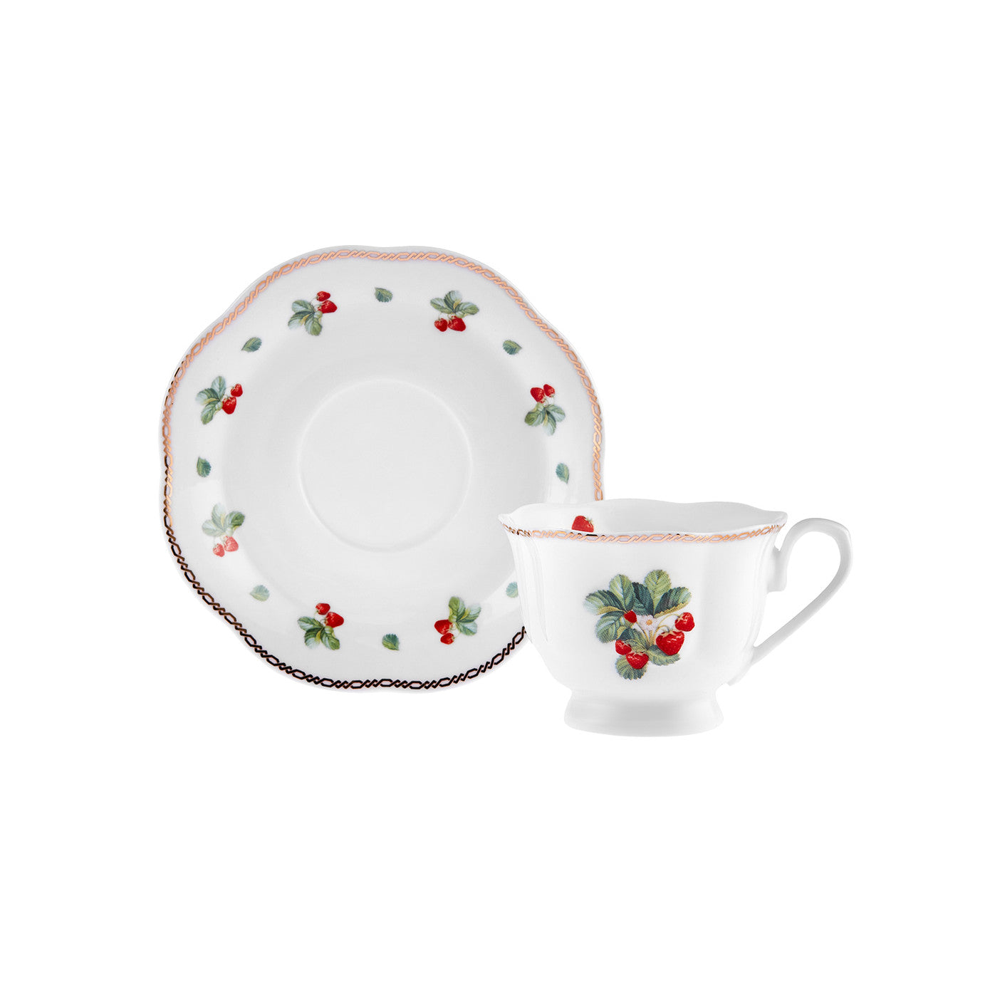 Karaca Nostalgia 6 Person Coffee Cup Set 80 ml 153.03.06.7603 - Coffee Sets - ebarza Furniture UAE | Shop Modern Furniture in Abu Dhabi & Dubai - مفروشات ايبازرا في الامارات | تسوق اثاث عصري وديكورات مميزة في دبي وابوظبي