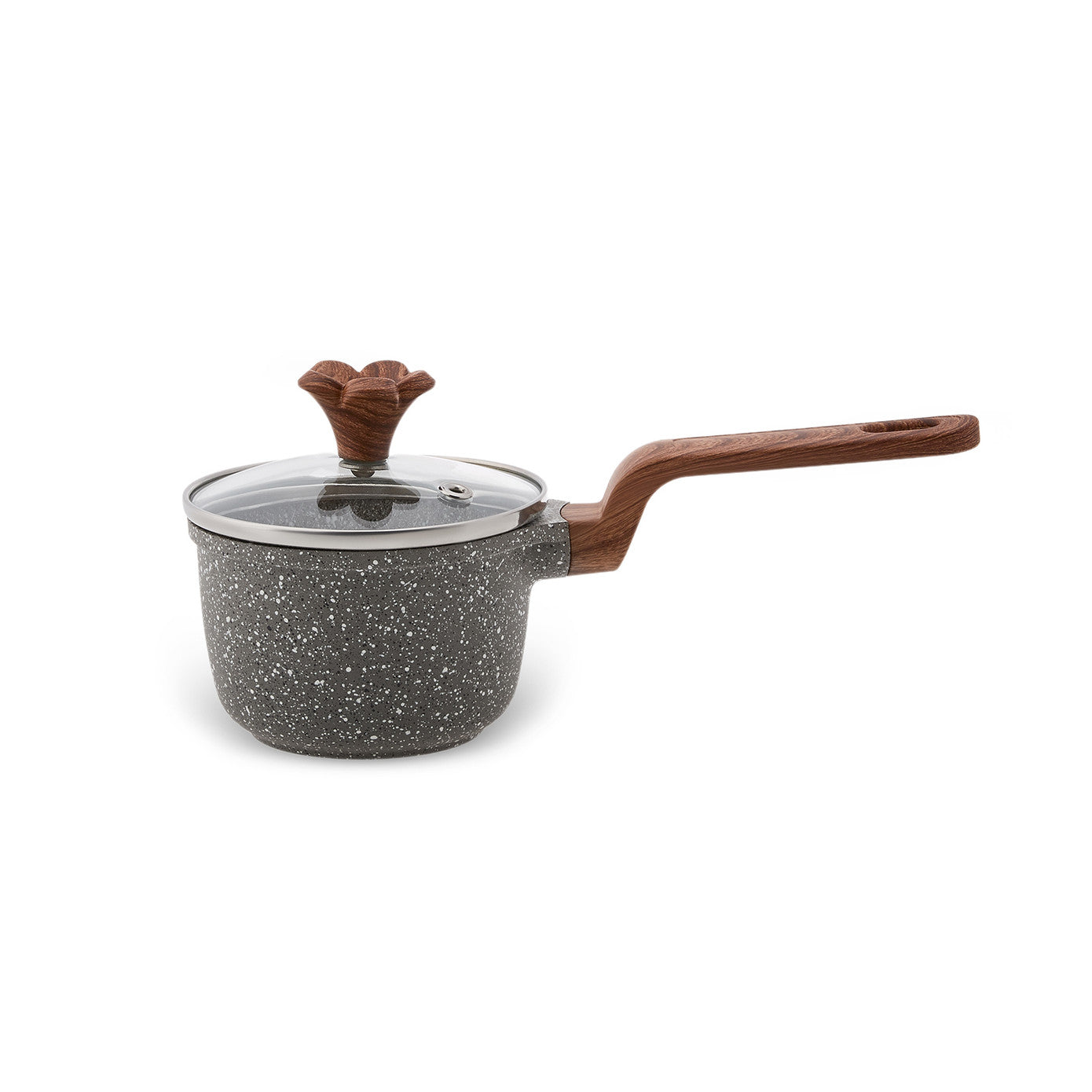 Karaca Dark Silver Biogranite Mini Saucepan 10 cm 153.03.08.0086 - Cookware Sets - ebarza Furniture UAE | Shop Modern Furniture in Abu Dhabi & Dubai - مفروشات ايبازرا في الامارات | تسوق اثاث عصري وديكورات مميزة في دبي وابوظبي