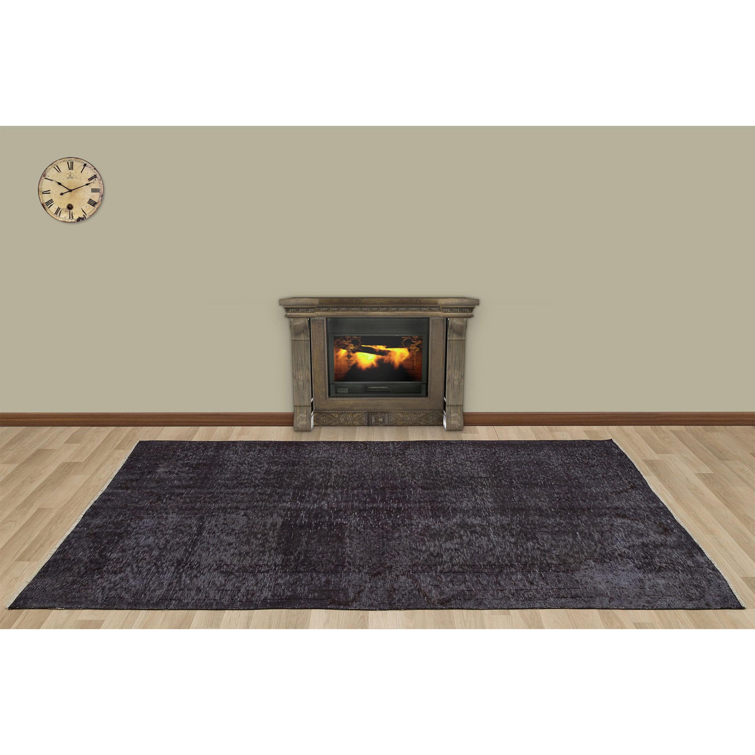 156 X 261 Anatolian Hand Knotted Carpet Vintage Style 7068 - Rugs - ebarza Furniture UAE | Shop Modern Furniture in Abu Dhabi & Dubai - مفروشات ايبازرا في الامارات | تسوق اثاث عصري وديكورات مميزة في دبي وابوظبي