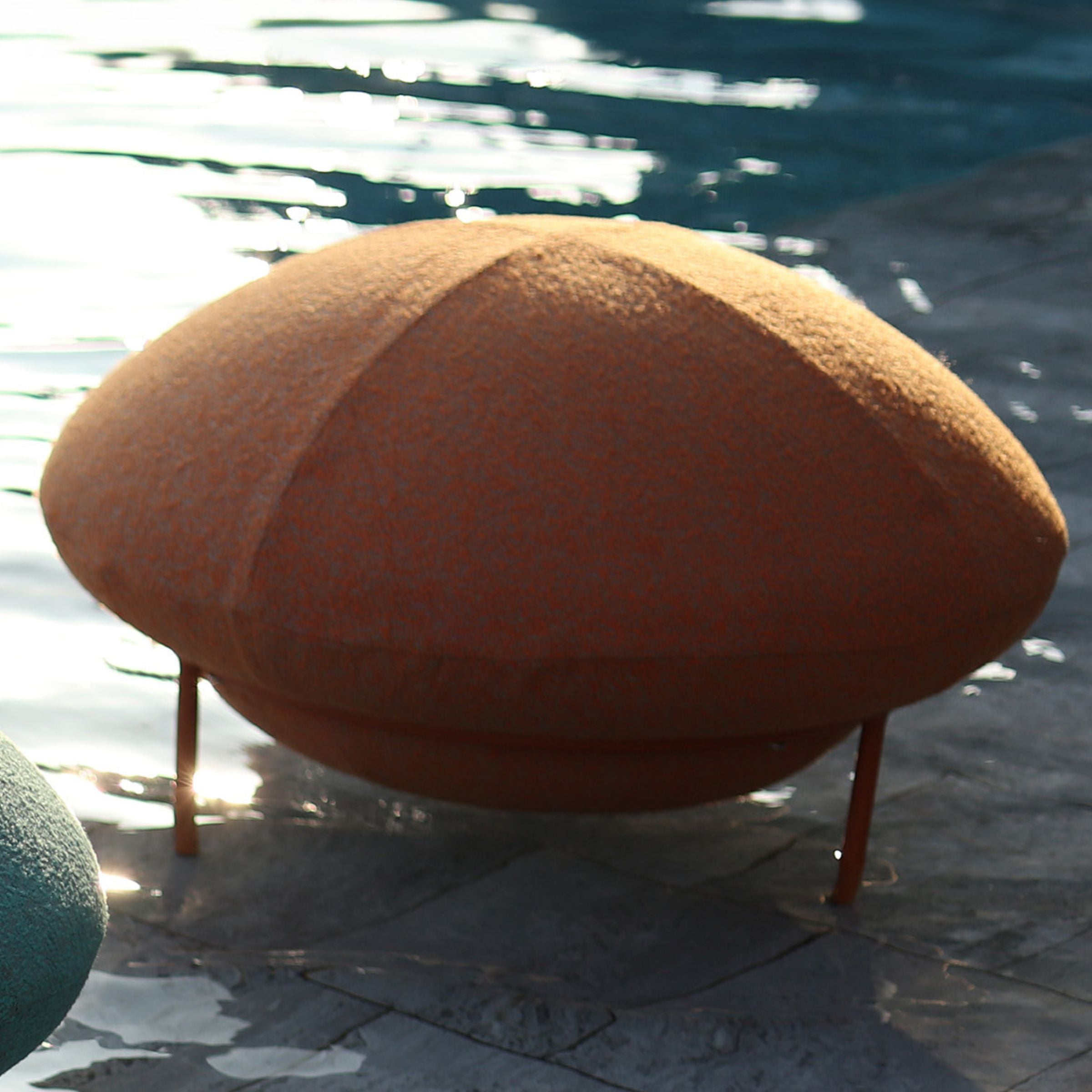 UFO Outdoor Big Stool Orange-UFO-P - Outdoor Chairs - ebarza Furniture UAE | Shop Modern Furniture in Abu Dhabi & Dubai - مفروشات ايبازرا في الامارات | تسوق اثاث عصري وديكورات مميزة في دبي وابوظبي