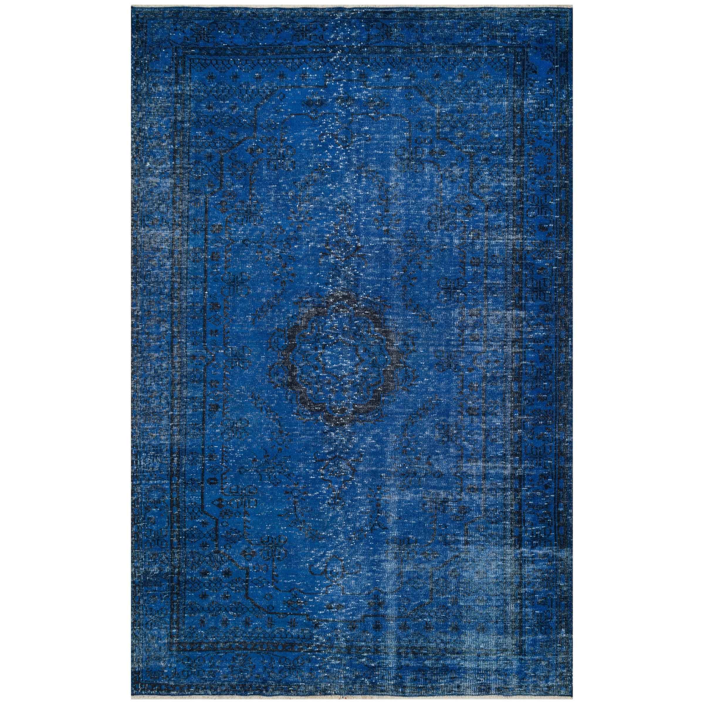 186 X 290 Cm Anatolian Hand Knotted Carpet Vintage Style 8464 - Rugs - ebarza Furniture UAE | Shop Modern Furniture in Abu Dhabi & Dubai - مفروشات ايبازرا في الامارات | تسوق اثاث عصري وديكورات مميزة في دبي وابوظبي