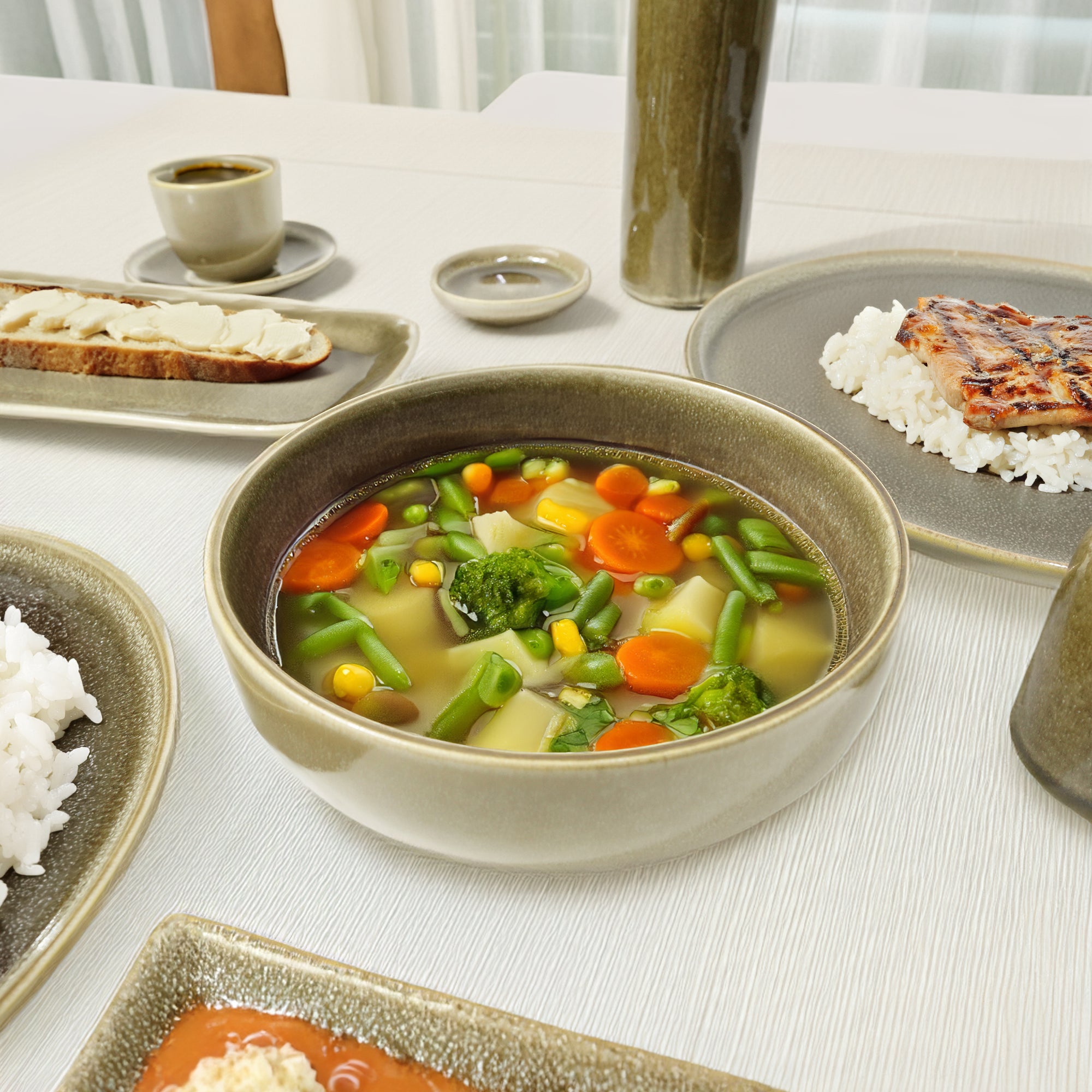 Browny Bowl HZ4312 - Bowls - ebarza Furniture UAE | Shop Modern Furniture in Abu Dhabi & Dubai - مفروشات ايبازرا في الامارات | تسوق اثاث عصري وديكورات مميزة في دبي وابوظبي