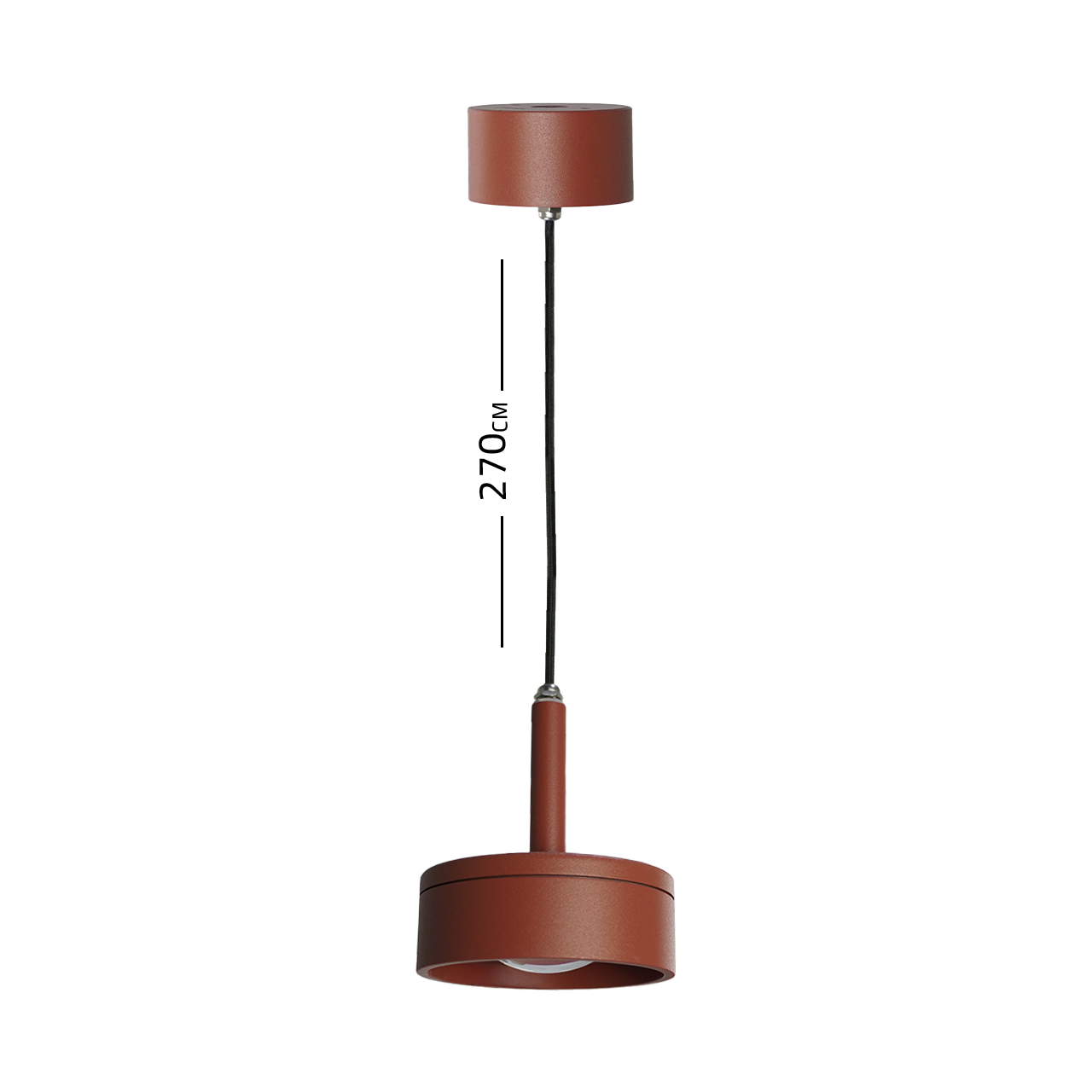 SkyNest Pendant Lamp LWD538- Sandy Red - Pendant Lamps - ebarza Furniture UAE | Shop Modern Furniture in Abu Dhabi & Dubai - مفروشات ايبازرا في الامارات | تسوق اثاث عصري وديكورات مميزة في دبي وابوظبي