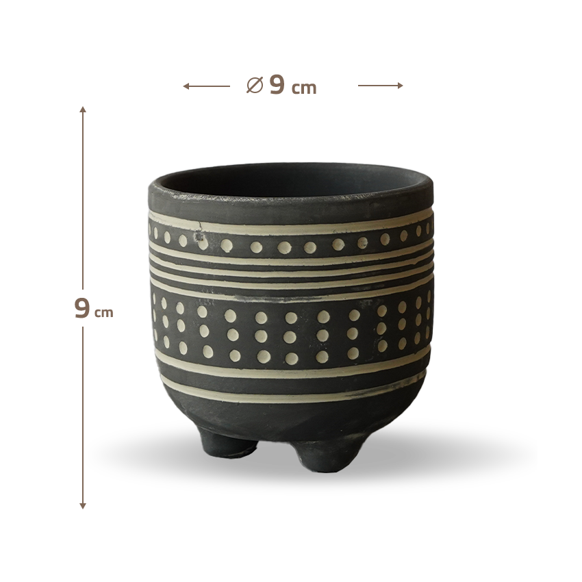 Polka Dot Outdoor/Indoor Planter Box ATBK 8072G-188 - Planter Boxes - ebarza Furniture UAE | Shop Modern Furniture in Abu Dhabi & Dubai - مفروشات ايبازرا في الامارات | تسوق اثاث عصري وديكورات مميزة في دبي وابوظبي