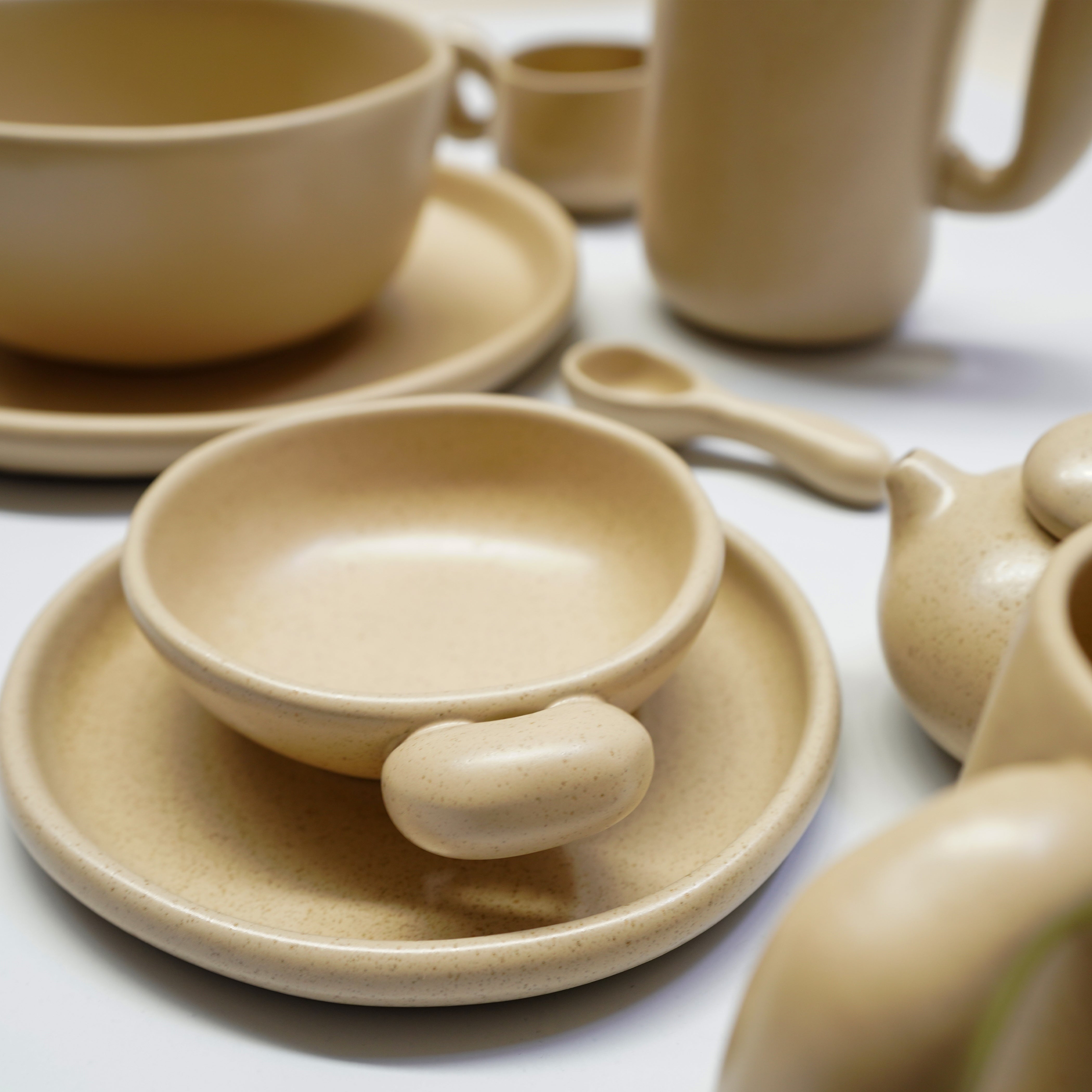 Asian Zen Ceramic Bowl E711-B-08110 - Bowls - ebarza Furniture UAE | Shop Modern Furniture in Abu Dhabi & Dubai - مفروشات ايبازرا في الامارات | تسوق اثاث عصري وديكورات مميزة في دبي وابوظبي