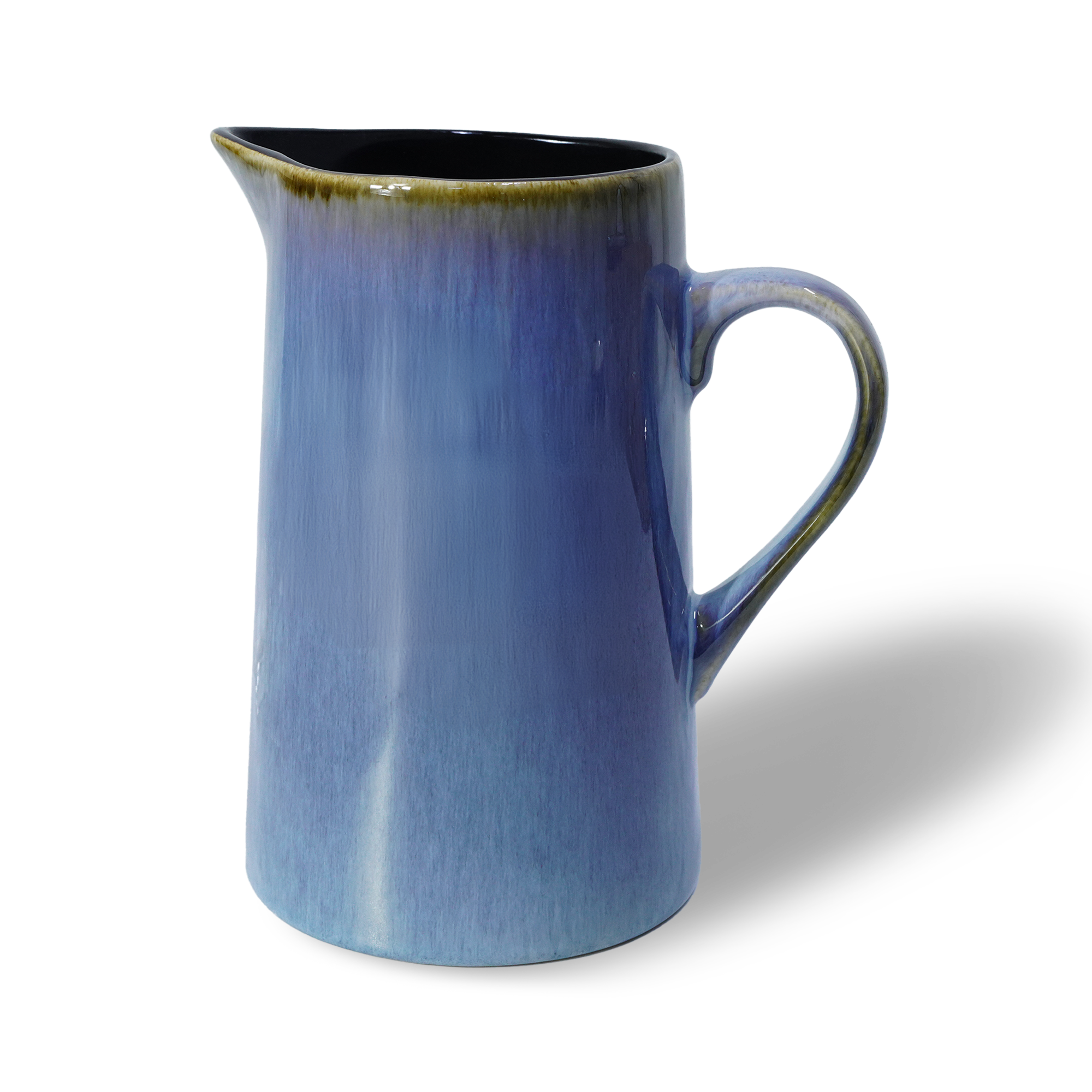 Blue wave Jug Black & Blue HZ1872/4028 - Drinkware - ebarza Furniture UAE | Shop Modern Furniture in Abu Dhabi & Dubai - مفروشات ايبازرا في الامارات | تسوق اثاث عصري وديكورات مميزة في دبي وابوظبي