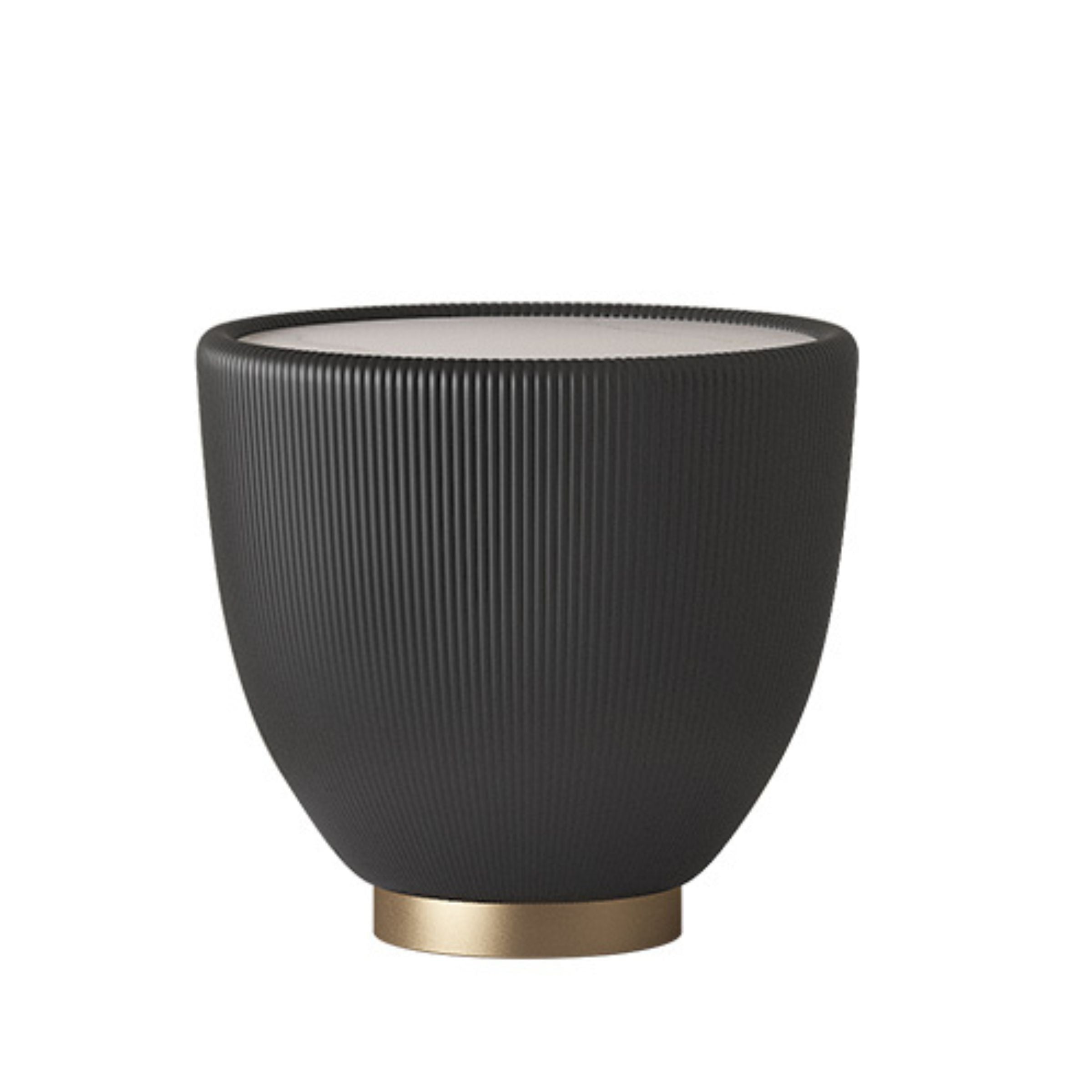 Neat Dark Grey & Sintered Stone Coffee Table MLL-D34DG - Coffee tables - ebarza Furniture UAE | Shop Modern Furniture in Abu Dhabi & Dubai - مفروشات ايبازرا في الامارات | تسوق اثاث عصري وديكورات مميزة في دبي وابوظبي