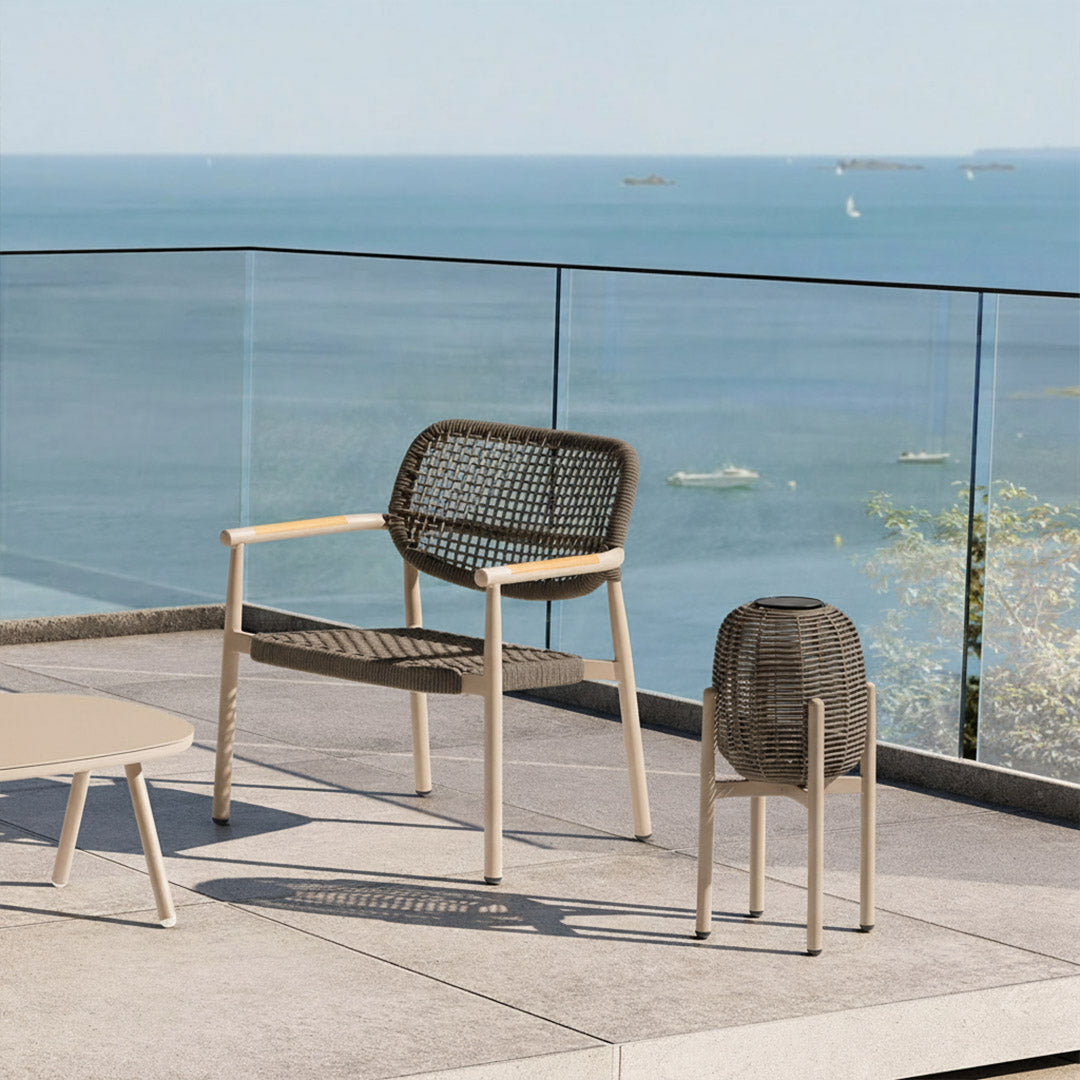 2004 LOUNGE OUTDOOR ARMCHAIR W/ROPE AC2004B10ROP - Lounge Chairs - ebarza Furniture UAE | Shop Modern Furniture in Abu Dhabi & Dubai - مفروشات ايبازرا في الامارات | تسوق اثاث عصري وديكورات مميزة في دبي وابوظبي