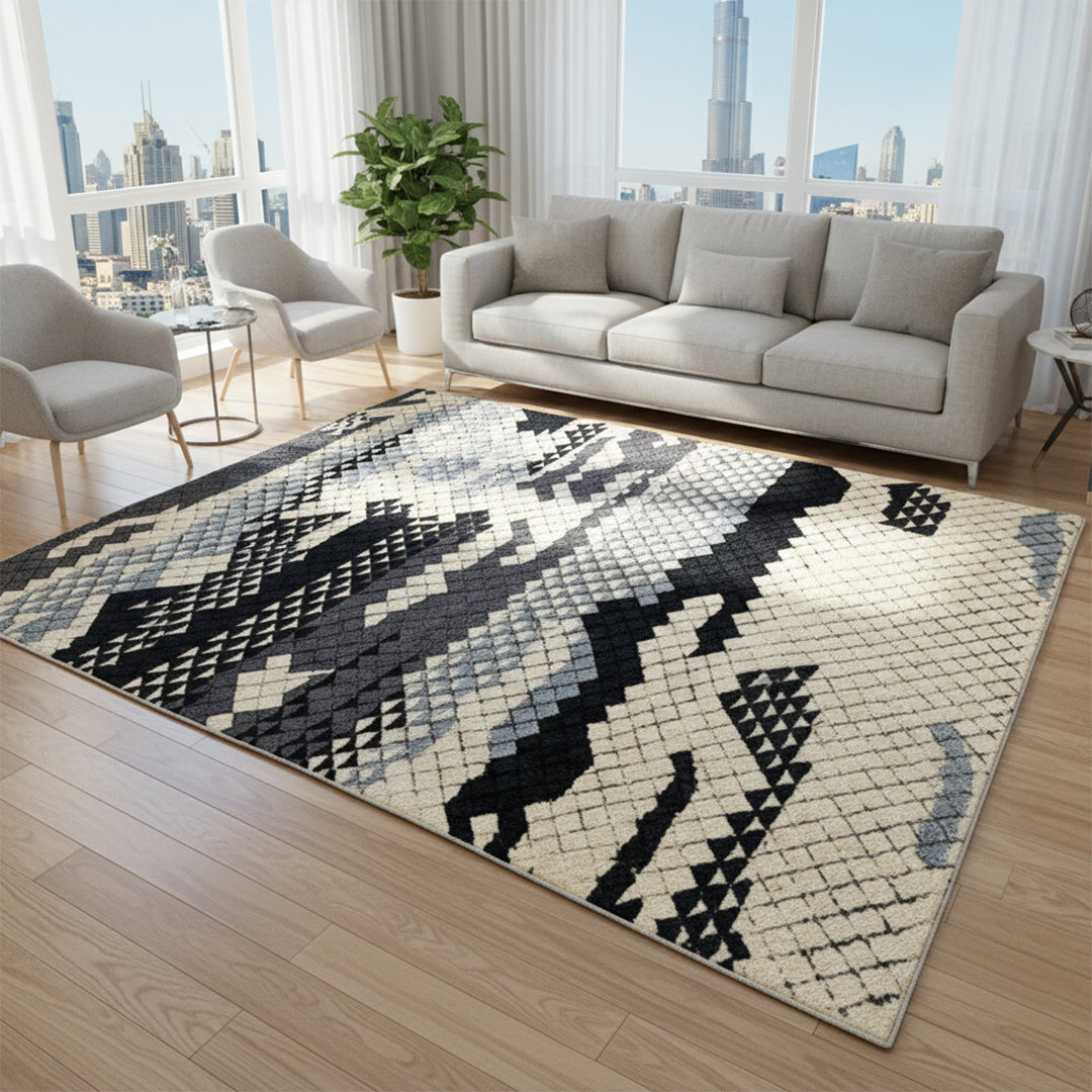 200X300 Cm Handmade Wool Rug Jh-20731-Xl - Rugs - ebarza Furniture UAE | Shop Modern Furniture in Abu Dhabi & Dubai - مفروشات ايبازرا في الامارات | تسوق اثاث عصري وديكورات مميزة في دبي وابوظبي