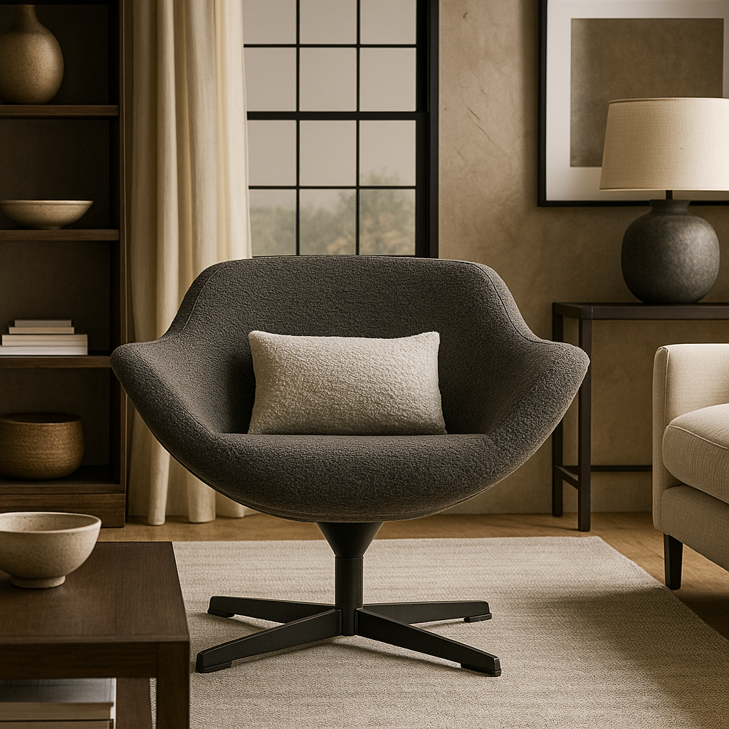 Teddy Lounge Chair BC679-1 - Lounge Chairs - ebarza Furniture UAE | Shop Modern Furniture in Abu Dhabi & Dubai - مفروشات ايبازرا في الامارات | تسوق اثاث عصري وديكورات مميزة في دبي وابوظبي