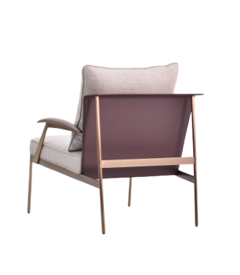 Willow Beige Lounge Chair MLL-A120 - Lounge Chairs - ebarza Furniture UAE | Shop Modern Furniture in Abu Dhabi & Dubai - مفروشات ايبازرا في الامارات | تسوق اثاث عصري وديكورات مميزة في دبي وابوظبي