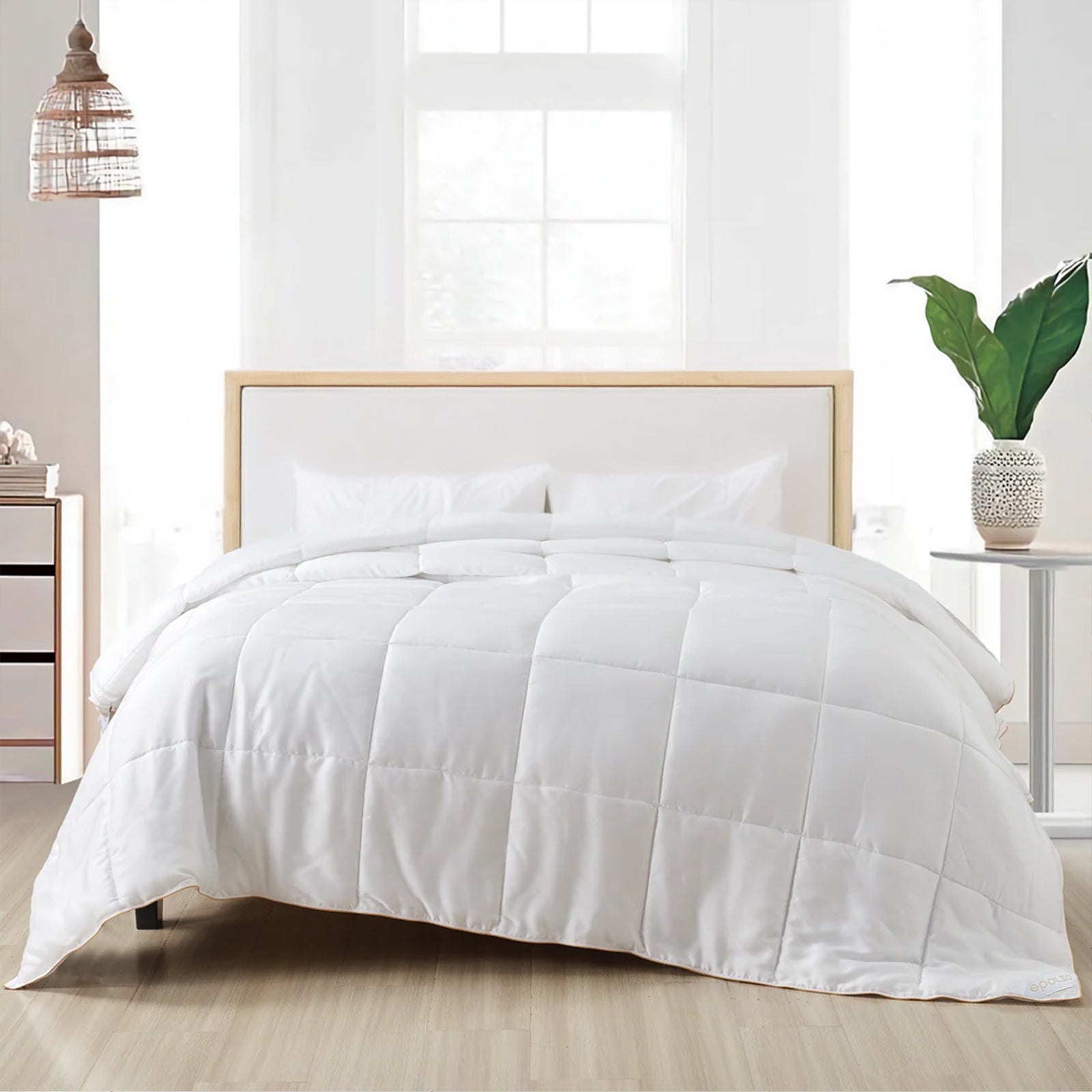 220X240 Down Feather Quilt 020205484 - Bedding - ebarza Furniture UAE | Shop Modern Furniture in Abu Dhabi & Dubai - مفروشات ايبازرا في الامارات | تسوق اثاث عصري وديكورات مميزة في دبي وابوظبي