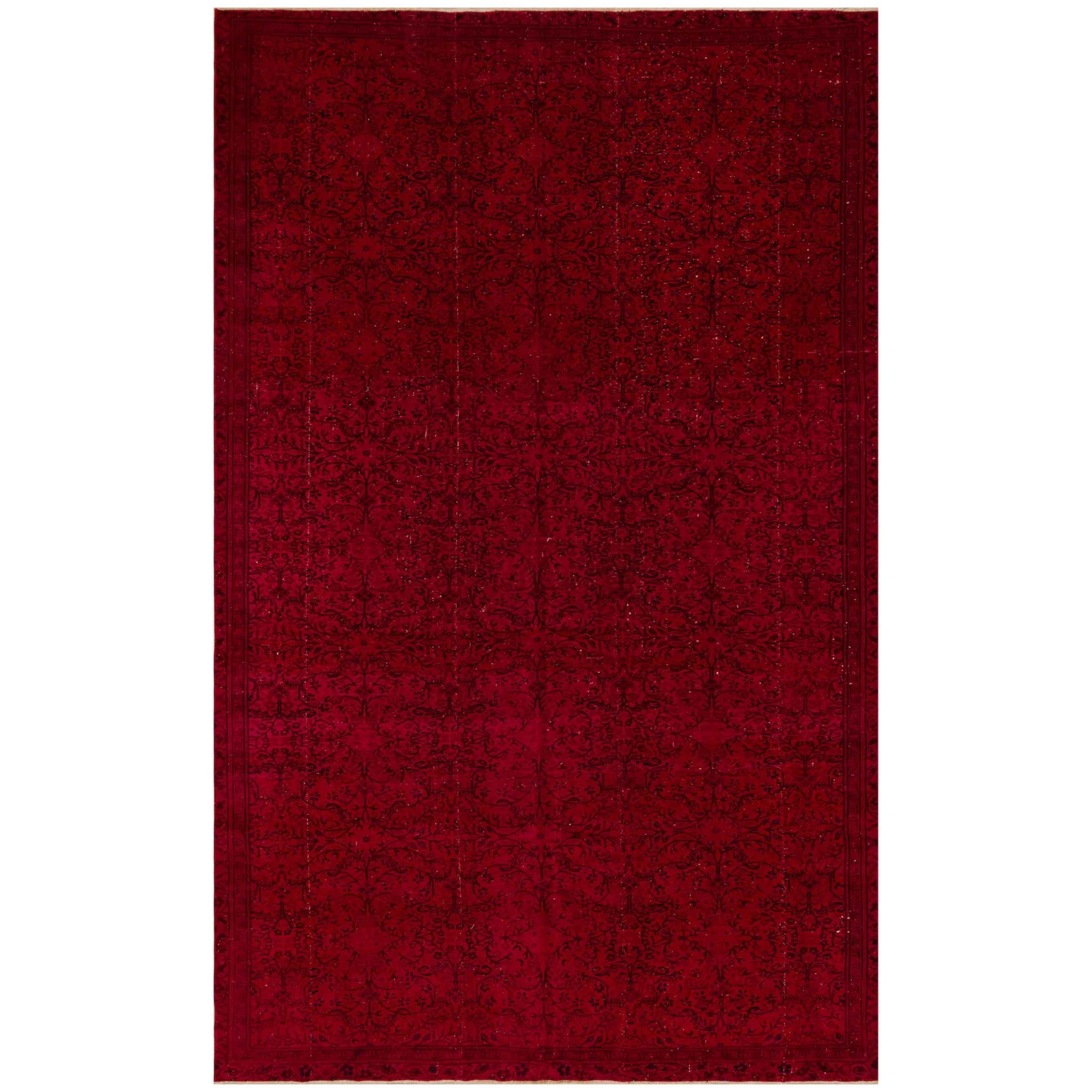 223 X 361 Cm Anatolian Hand Knotted Carpet Vintage Style 7606 - Rugs - ebarza Furniture UAE | Shop Modern Furniture in Abu Dhabi & Dubai - مفروشات ايبازرا في الامارات | تسوق اثاث عصري وديكورات مميزة في دبي وابوظبي