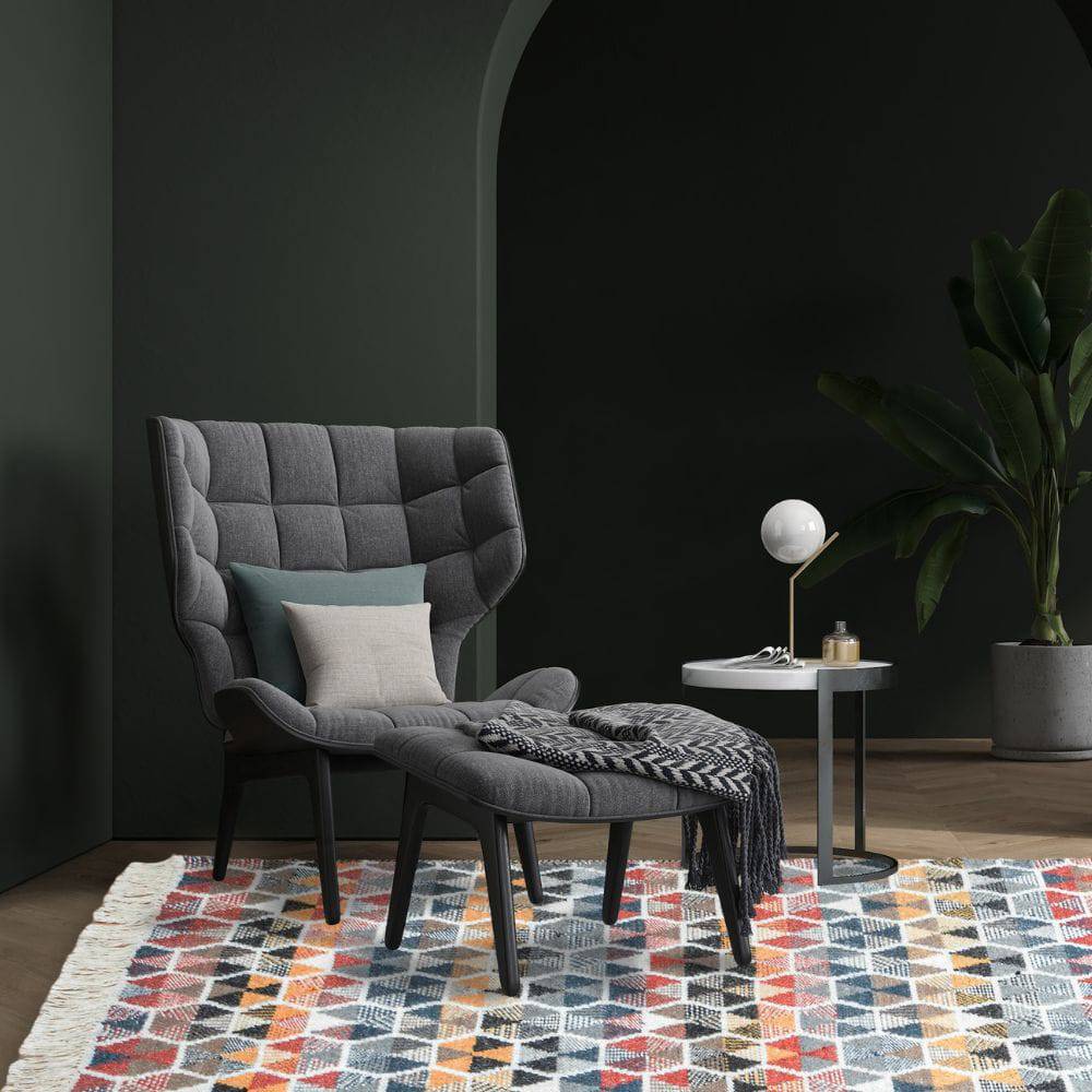 230X160 Cm Bolton Handmade Wool Rug Bolton Blt-28-L - Rugs - ebarza Furniture UAE | Shop Modern Furniture in Abu Dhabi & Dubai - مفروشات ايبازرا في الامارات | تسوق اثاث عصري وديكورات مميزة في دبي وابوظبي