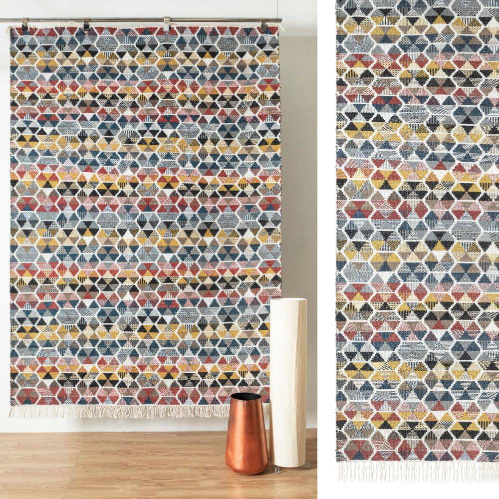 230X160 Cm Bolton Handmade Wool Rug Bolton Blt-28-L - Rugs - ebarza Furniture UAE | Shop Modern Furniture in Abu Dhabi & Dubai - مفروشات ايبازرا في الامارات | تسوق اثاث عصري وديكورات مميزة في دبي وابوظبي