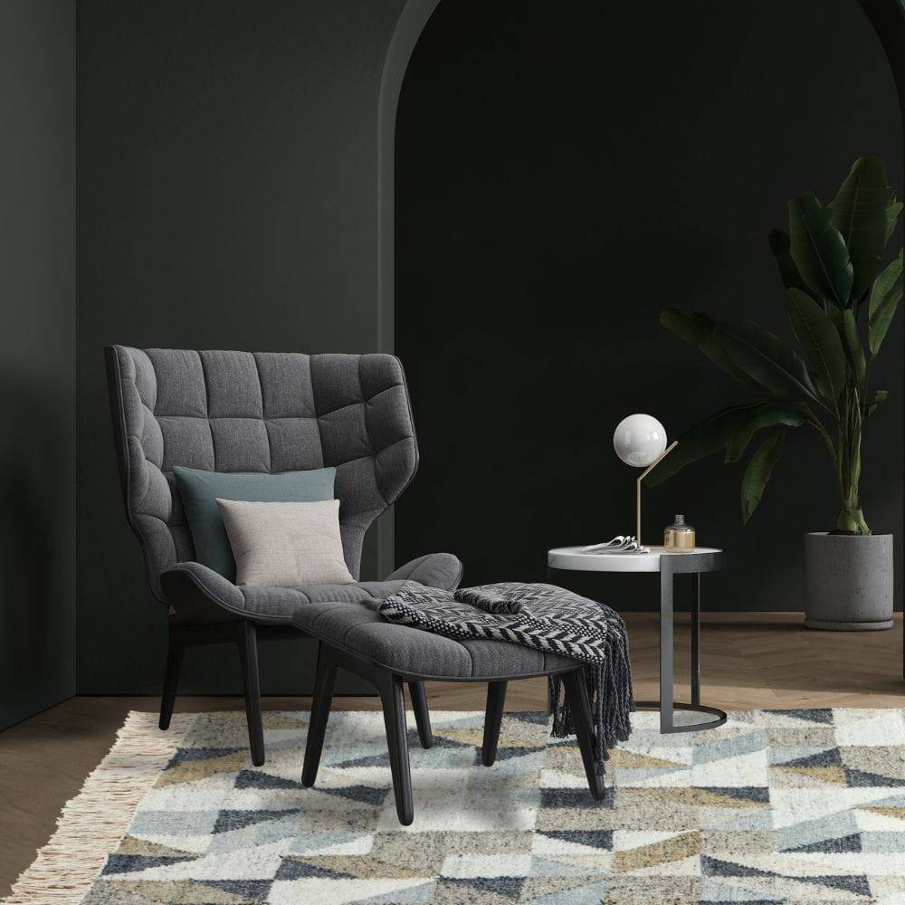 230X160 Cm Bolton Handmade Wool Rug Bolton Blt-83-L - Rugs - ebarza Furniture UAE | Shop Modern Furniture in Abu Dhabi & Dubai - مفروشات ايبازرا في الامارات | تسوق اثاث عصري وديكورات مميزة في دبي وابوظبي