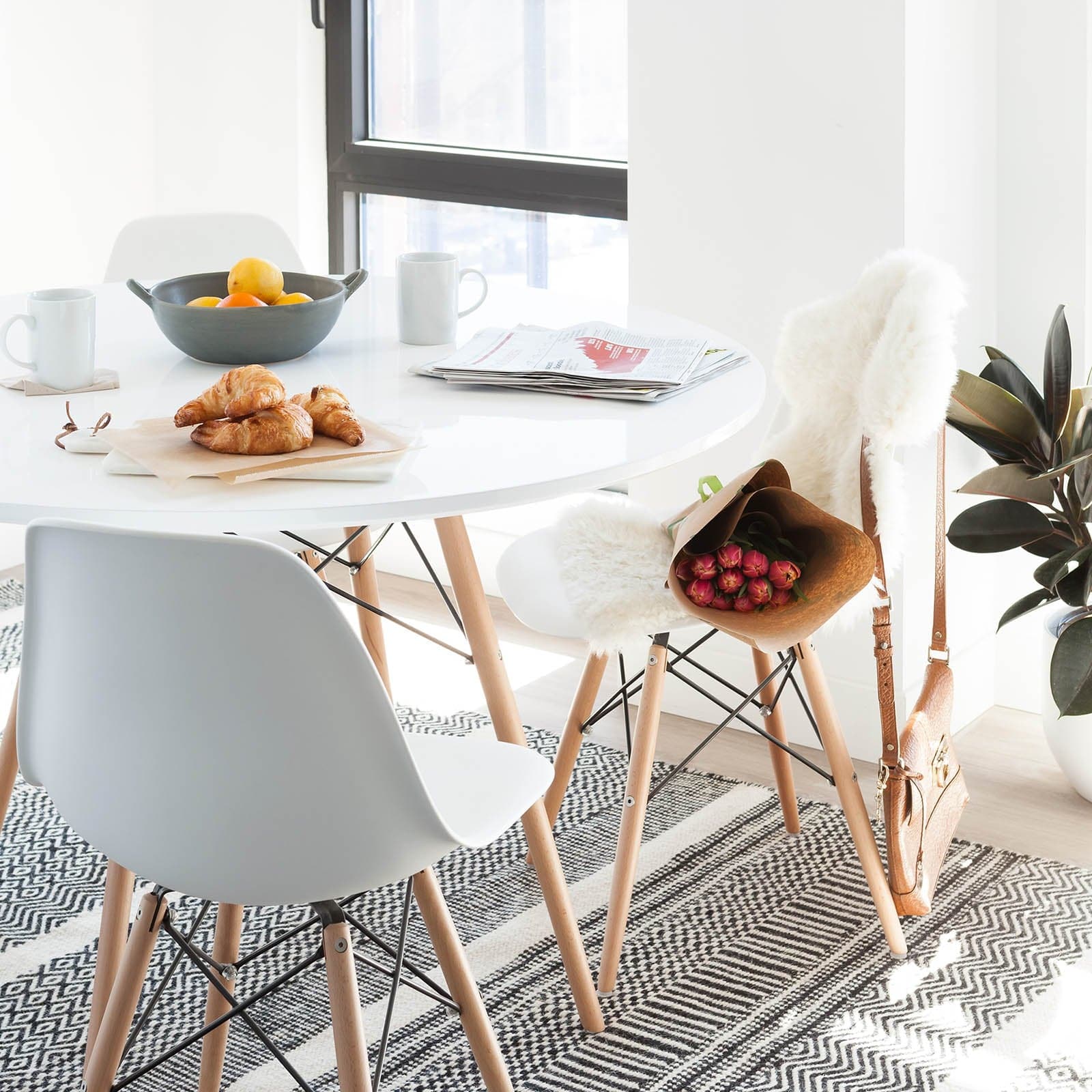 230X160 Cm Calvin Handmade Wool Rug Calvin-Cv-21-L - Rugs - ebarza Furniture UAE | Shop Modern Furniture in Abu Dhabi & Dubai - مفروشات ايبازرا في الامارات | تسوق اثاث عصري وديكورات مميزة في دبي وابوظبي