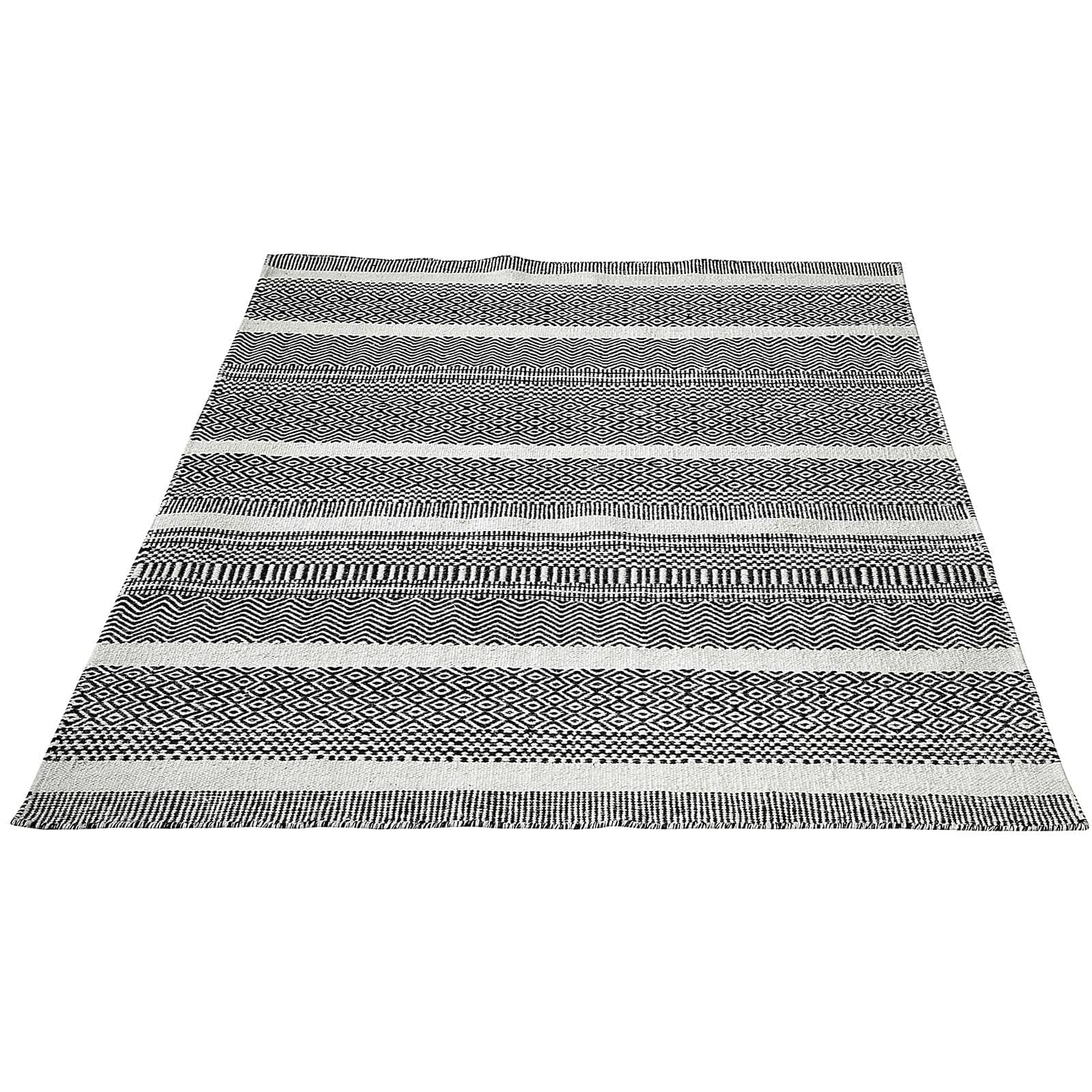 230X160 Cm Calvin Handmade Wool Rug Calvin-Cv-21-L - Rugs - ebarza Furniture UAE | Shop Modern Furniture in Abu Dhabi & Dubai - مفروشات ايبازرا في الامارات | تسوق اثاث عصري وديكورات مميزة في دبي وابوظبي