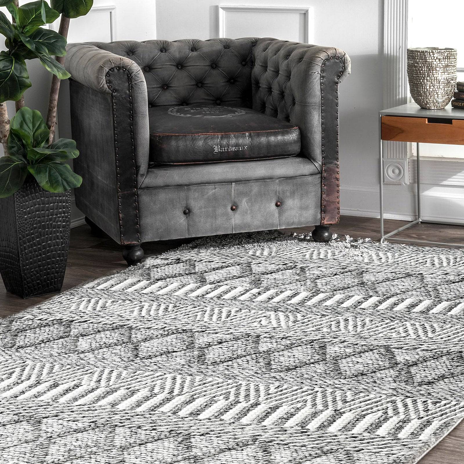 230X160 Cm Catalina Handmade Wool Rug Catalina-Cl-19-M - Rugs - ebarza Furniture UAE | Shop Modern Furniture in Abu Dhabi & Dubai - مفروشات ايبازرا في الامارات | تسوق اثاث عصري وديكورات مميزة في دبي وابوظبي