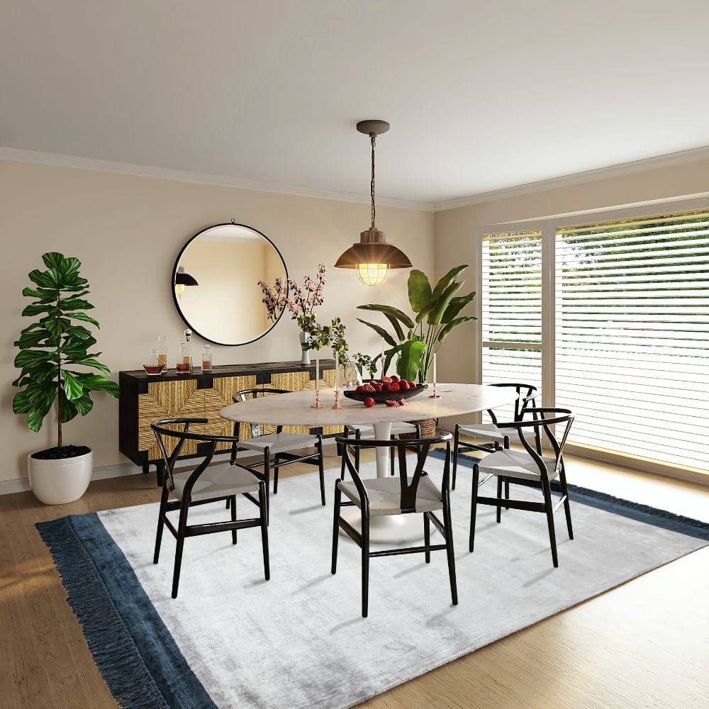 230X160 Cm Hand Woven Viscose Carpet Breta-Bet-06-L - Rugs - ebarza Furniture UAE | Shop Modern Furniture in Abu Dhabi & Dubai - مفروشات ايبازرا في الامارات | تسوق اثاث عصري وديكورات مميزة في دبي وابوظبي