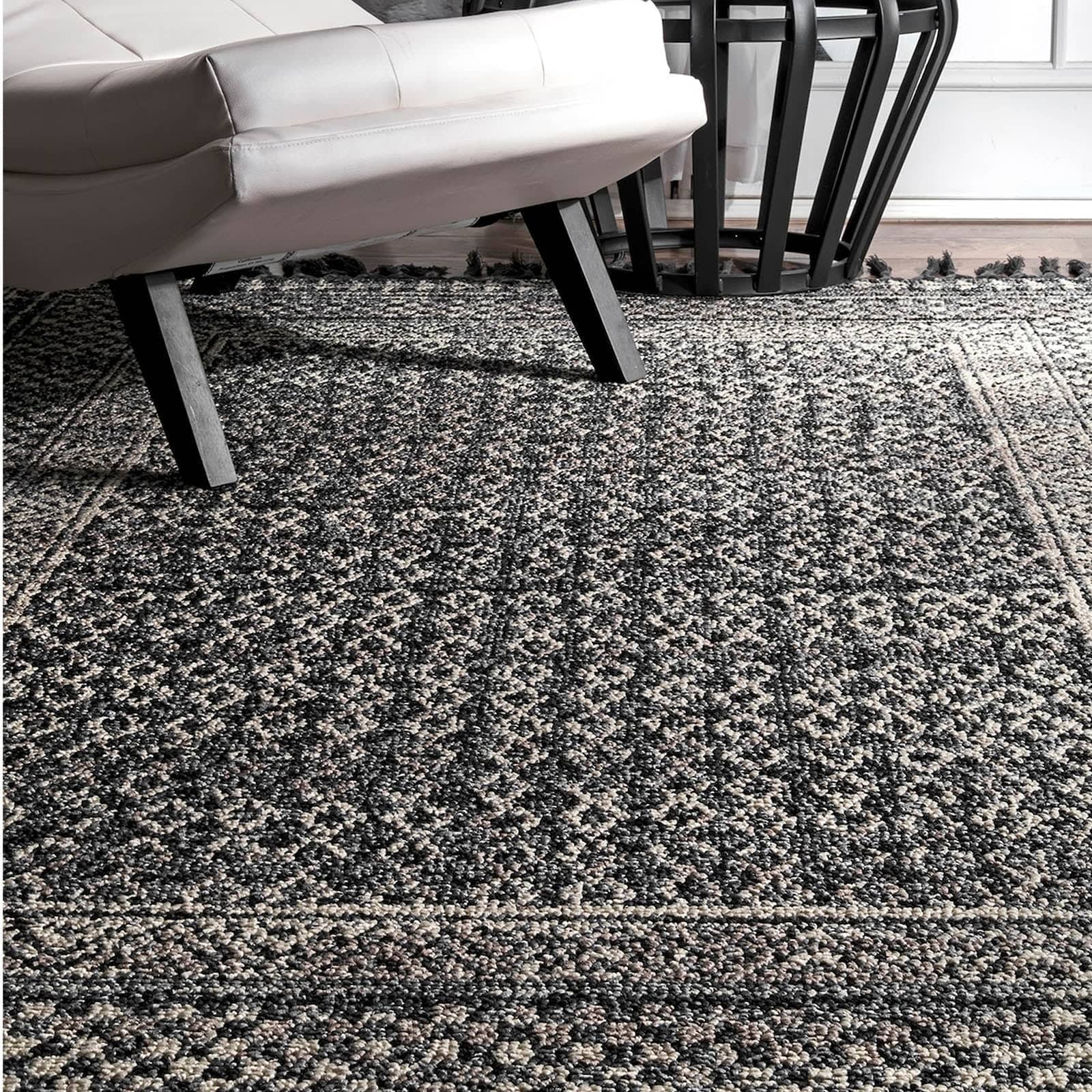 230X160 Cm Handmade Rug Jh-20011-L - Rugs - ebarza Furniture UAE | Shop Modern Furniture in Abu Dhabi & Dubai - مفروشات ايبازرا في الامارات | تسوق اثاث عصري وديكورات مميزة في دبي وابوظبي