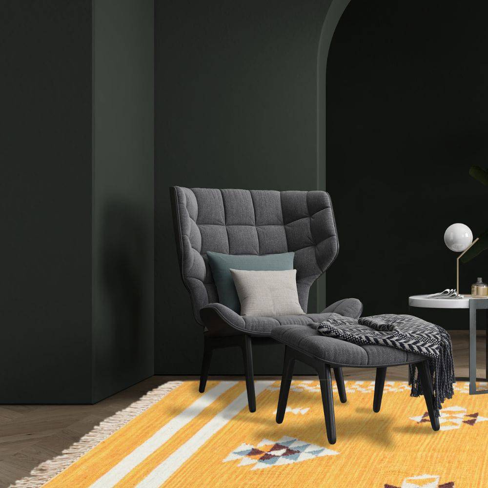 230X160 Cm Handmade Rug Jh-2705-L - Rugs - ebarza Furniture UAE | Shop Modern Furniture in Abu Dhabi & Dubai - مفروشات ايبازرا في الامارات | تسوق اثاث عصري وديكورات مميزة في دبي وابوظبي