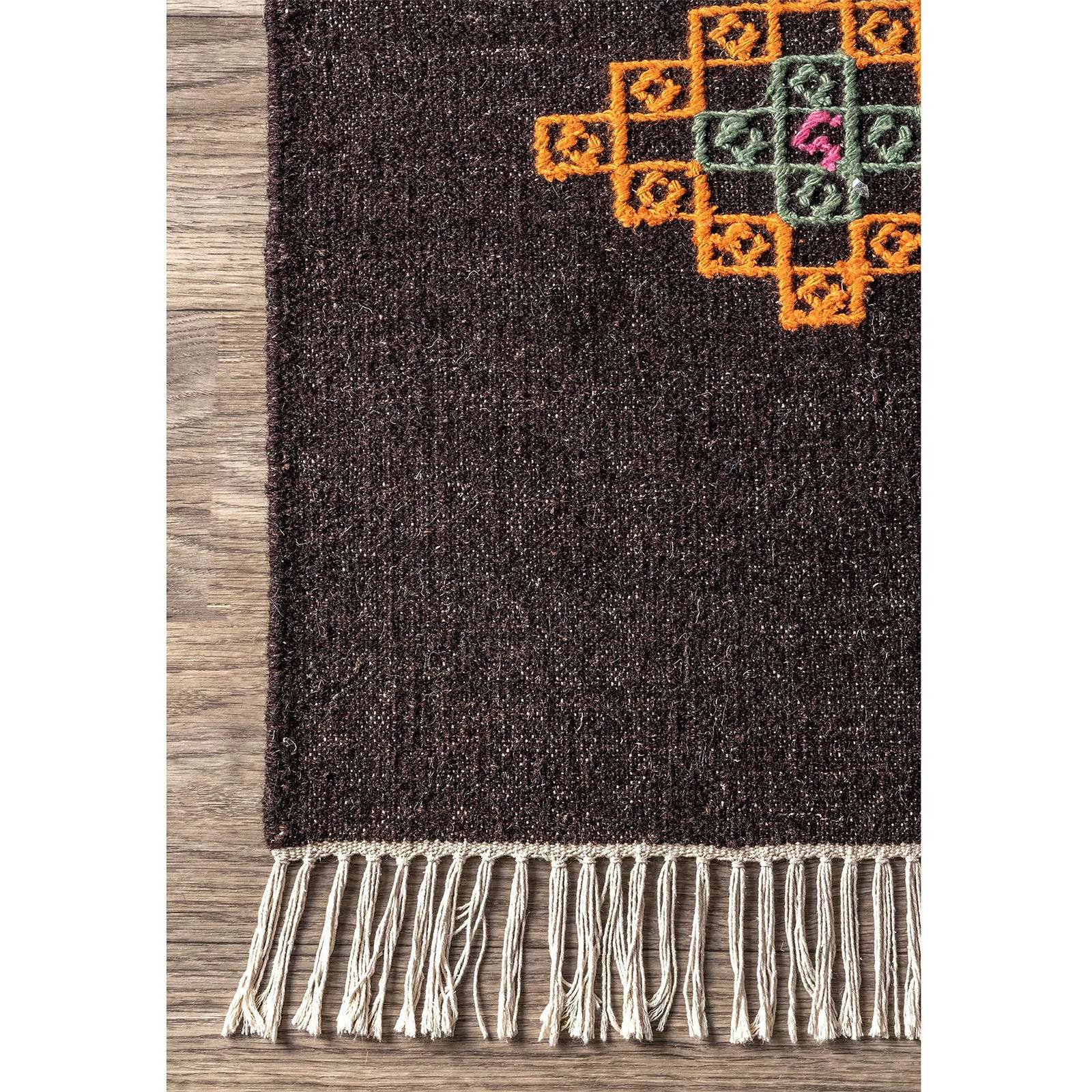 230X160 Cm Handmade Rug Jh-2712-L - Rugs - ebarza Furniture UAE | Shop Modern Furniture in Abu Dhabi & Dubai - مفروشات ايبازرا في الامارات | تسوق اثاث عصري وديكورات مميزة في دبي وابوظبي