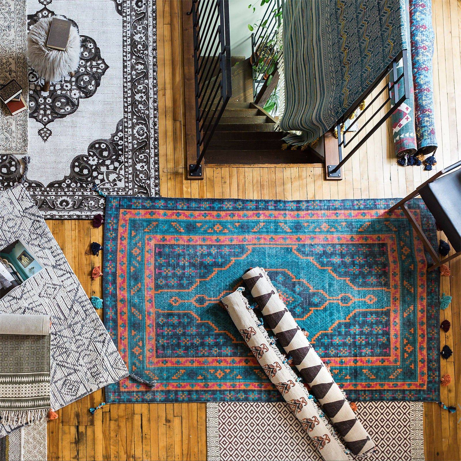 230X160 Cm Handmade Rug Kalgan-Kgn-10-L - Rugs - ebarza Furniture UAE | Shop Modern Furniture in Abu Dhabi & Dubai - مفروشات ايبازرا في الامارات | تسوق اثاث عصري وديكورات مميزة في دبي وابوظبي