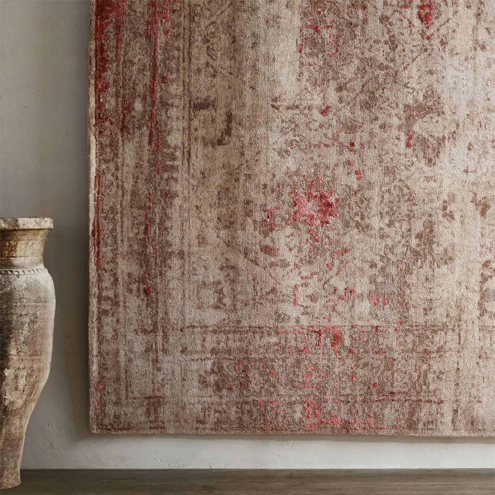 230X160 Cm Handmade Rug Melenia-Mx-154-L - Rugs - ebarza Furniture UAE | Shop Modern Furniture in Abu Dhabi & Dubai - مفروشات ايبازرا في الامارات | تسوق اثاث عصري وديكورات مميزة في دبي وابوظبي