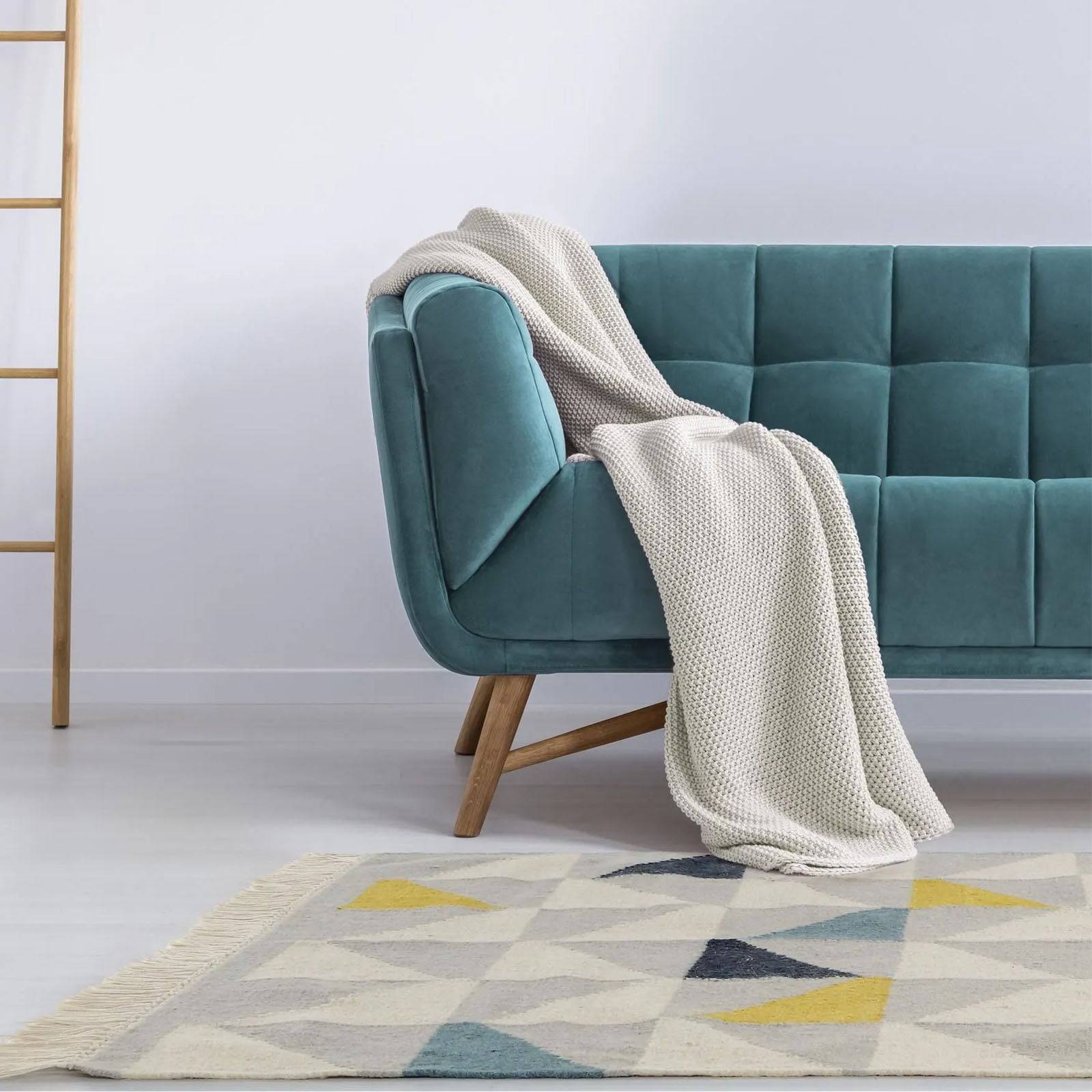 230X160 Cm Handmade Wool Jh-2874-Multi-L - Rugs - ebarza Furniture UAE | Shop Modern Furniture in Abu Dhabi & Dubai - مفروشات ايبازرا في الامارات | تسوق اثاث عصري وديكورات مميزة في دبي وابوظبي