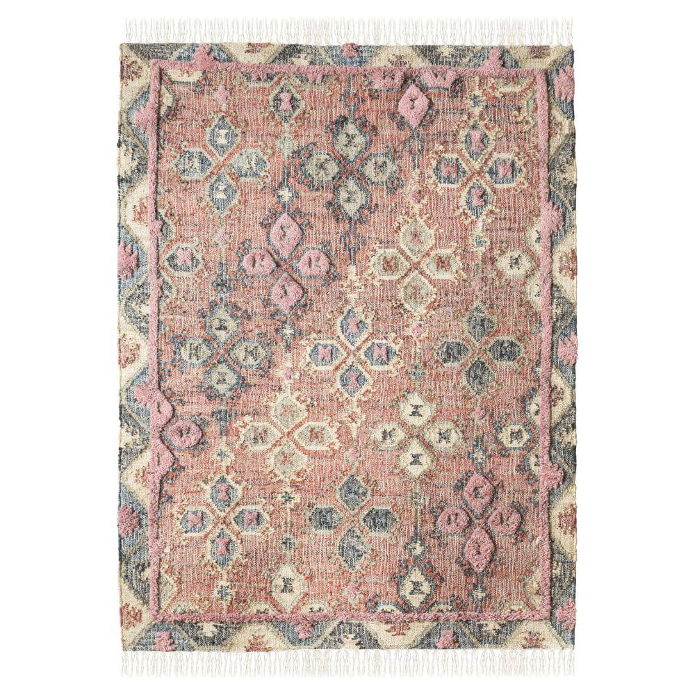 230X160 Cm Handmade Wool Rug Bettino-Bto-42-Orange-L - Rugs - ebarza Furniture UAE | Shop Modern Furniture in Abu Dhabi & Dubai - مفروشات ايبازرا في الامارات | تسوق اثاث عصري وديكورات مميزة في دبي وابوظبي