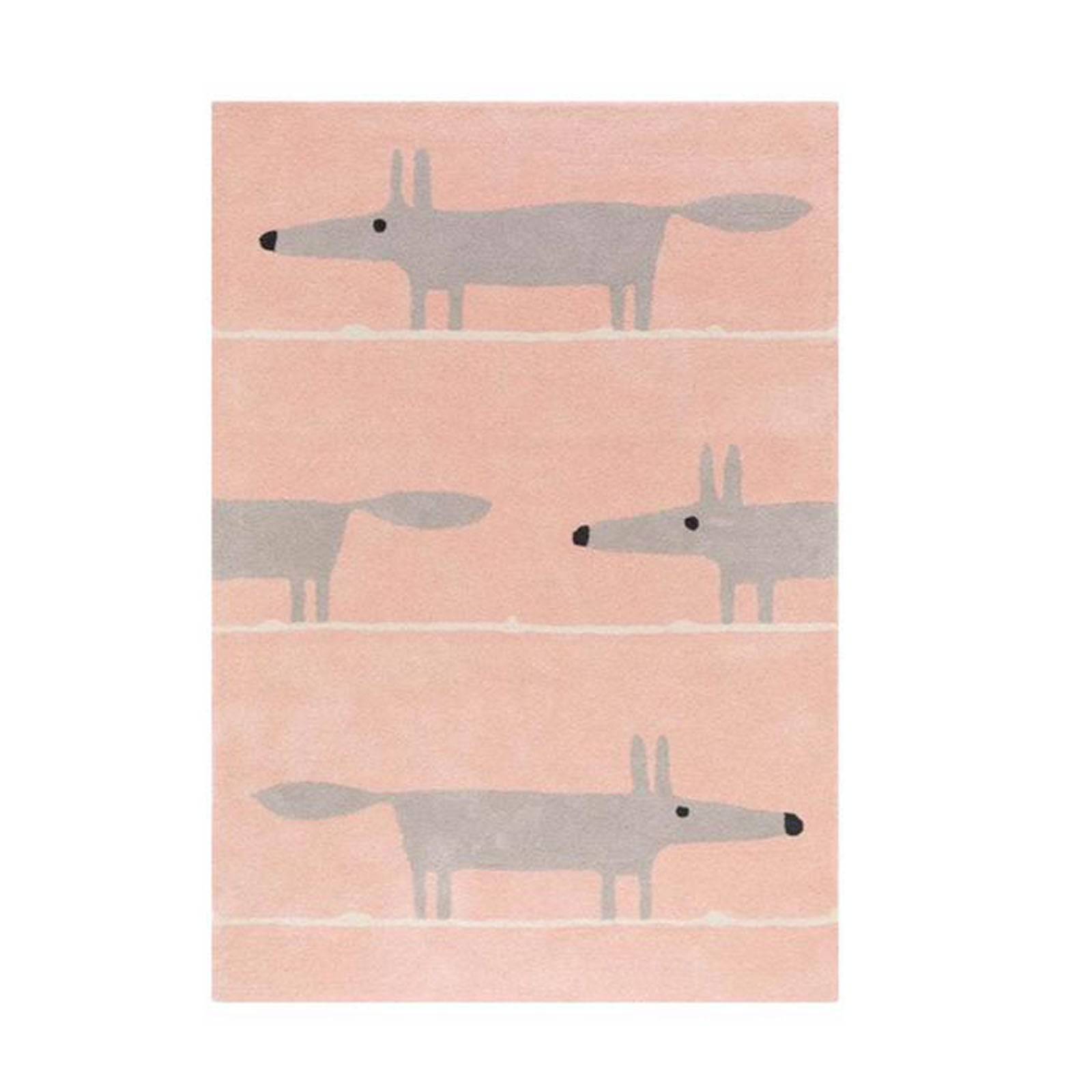 230X160 Cm Handmade Wool Rug Jh-20521-Pink-L - Rugs - ebarza Furniture UAE | Shop Modern Furniture in Abu Dhabi & Dubai - مفروشات ايبازرا في الامارات | تسوق اثاث عصري وديكورات مميزة في دبي وابوظبي