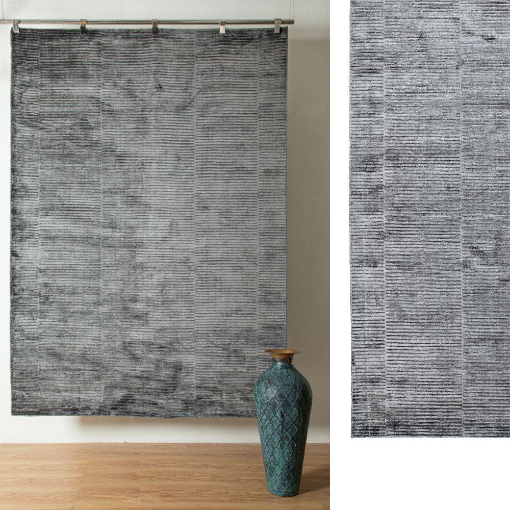 230X160 Cm Handmade Wool Rug Jh-20729-L - Rugs - ebarza Furniture UAE | Shop Modern Furniture in Abu Dhabi & Dubai - مفروشات ايبازرا في الامارات | تسوق اثاث عصري وديكورات مميزة في دبي وابوظبي