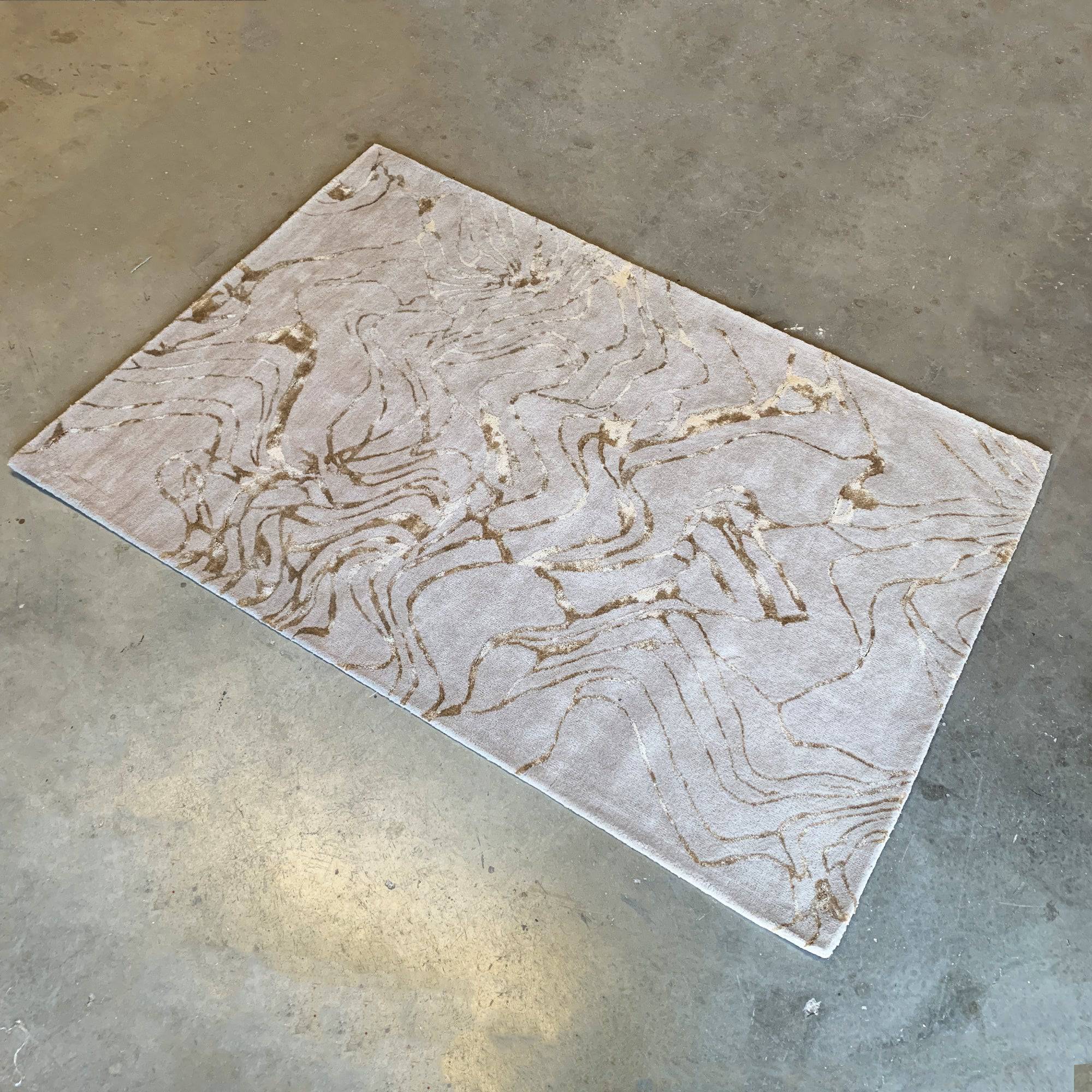 230X160 Cm Handmade Wool Rug Jh-20736-L - Rugs - ebarza Furniture UAE | Shop Modern Furniture in Abu Dhabi & Dubai - مفروشات ايبازرا في الامارات | تسوق اثاث عصري وديكورات مميزة في دبي وابوظبي