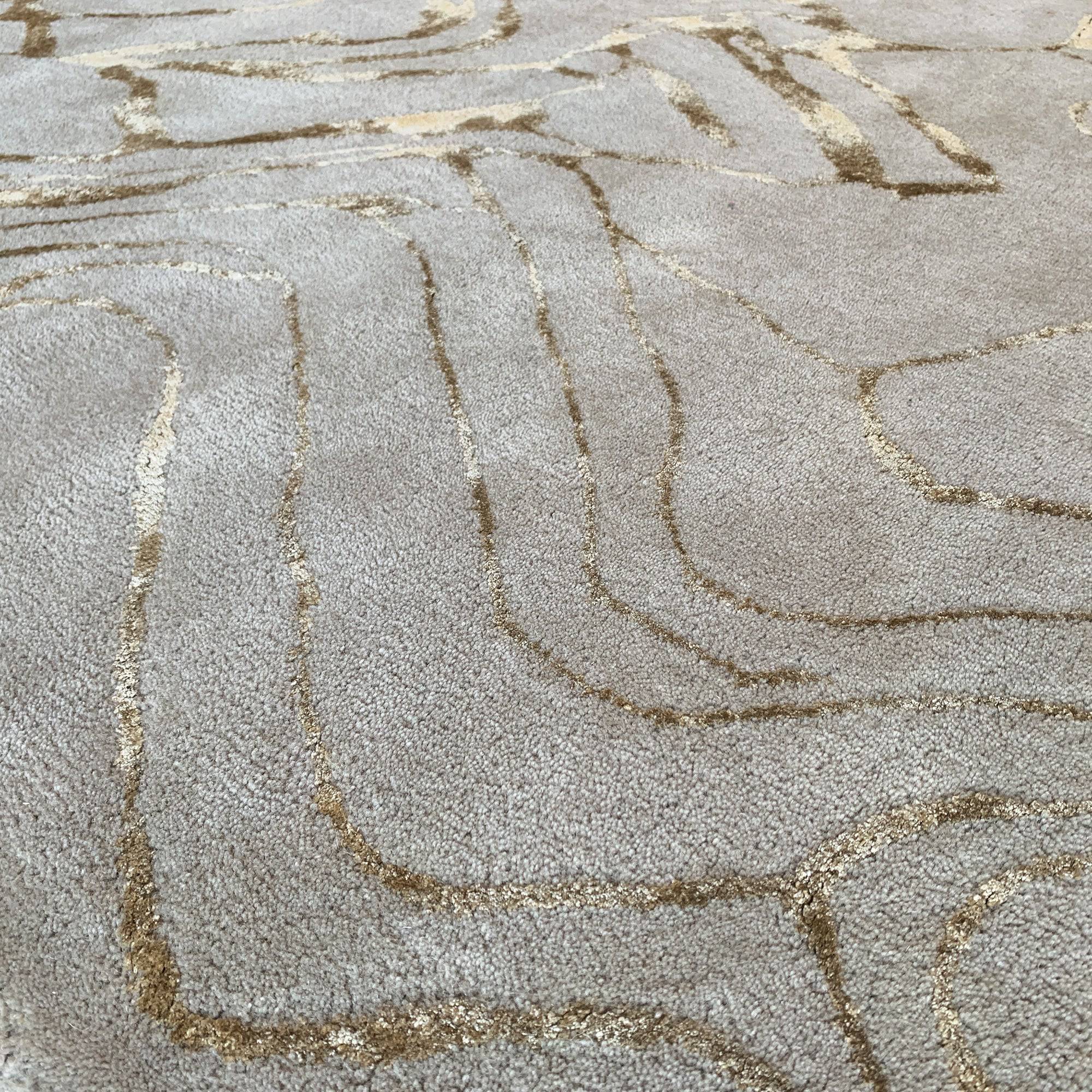 230X160 Cm Handmade Wool Rug Jh-20736-L - Rugs - ebarza Furniture UAE | Shop Modern Furniture in Abu Dhabi & Dubai - مفروشات ايبازرا في الامارات | تسوق اثاث عصري وديكورات مميزة في دبي وابوظبي