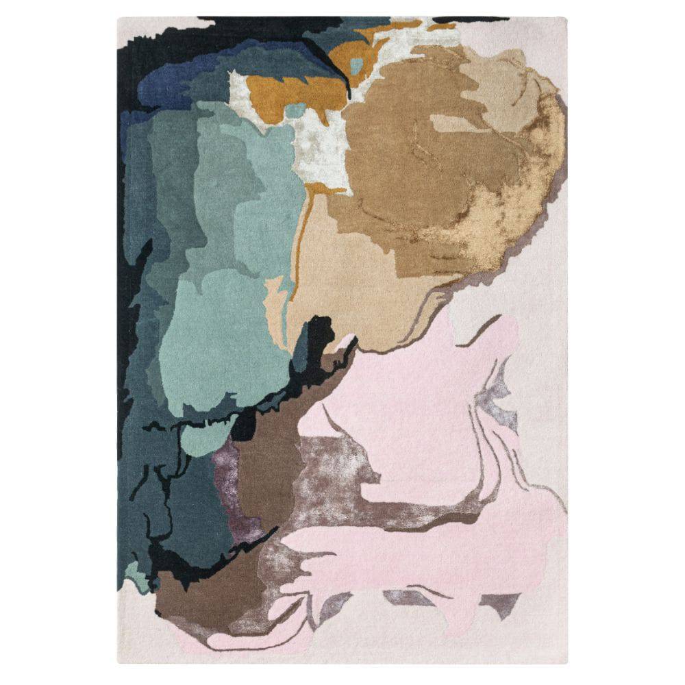 230X160 Cm Handmade Wool Rug Jh-20741-L - Rugs - ebarza Furniture UAE | Shop Modern Furniture in Abu Dhabi & Dubai - مفروشات ايبازرا في الامارات | تسوق اثاث عصري وديكورات مميزة في دبي وابوظبي