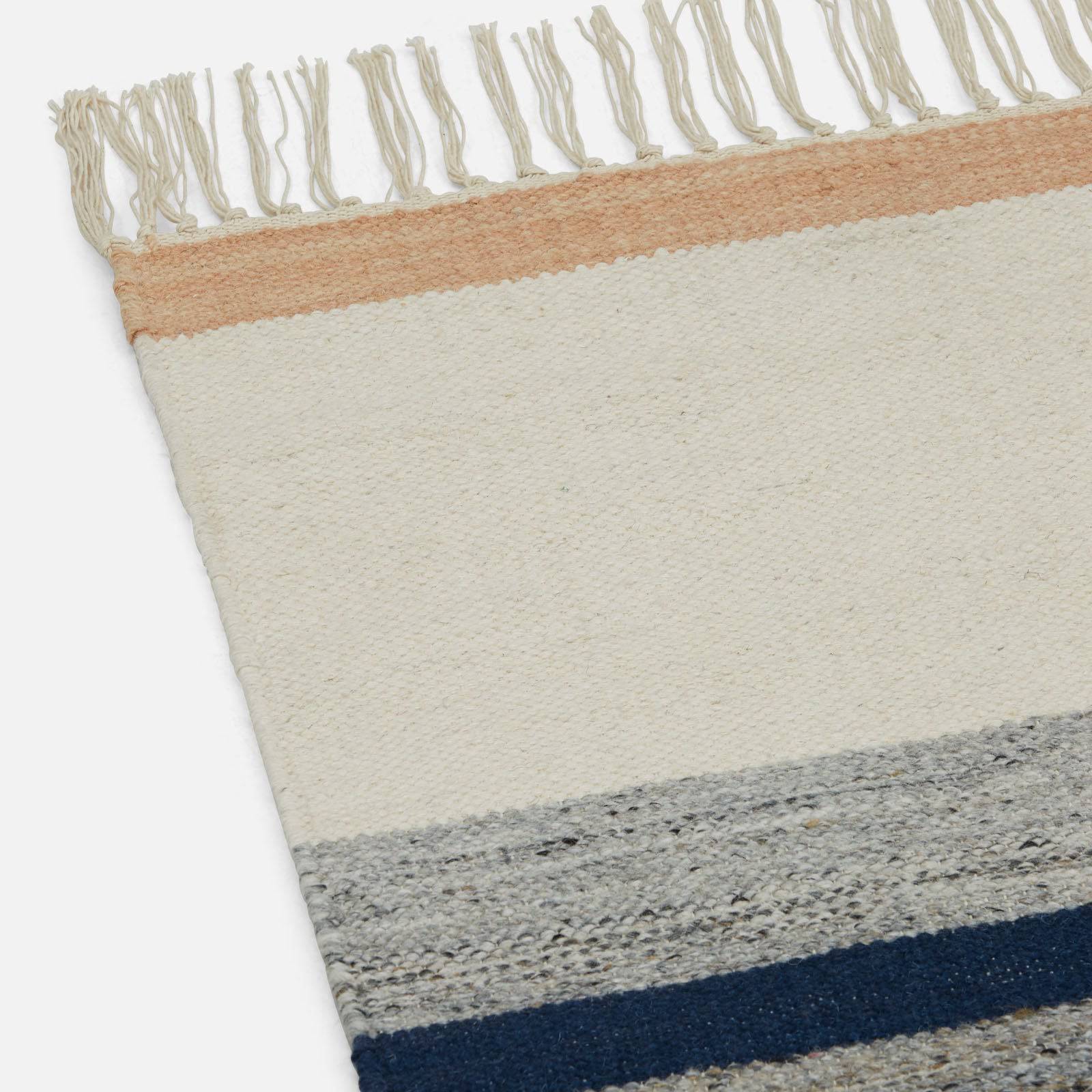 230X160 Cm Handmade Wool Rug Jh-2181-Rust-L - Rugs - ebarza Furniture UAE | Shop Modern Furniture in Abu Dhabi & Dubai - مفروشات ايبازرا في الامارات | تسوق اثاث عصري وديكورات مميزة في دبي وابوظبي