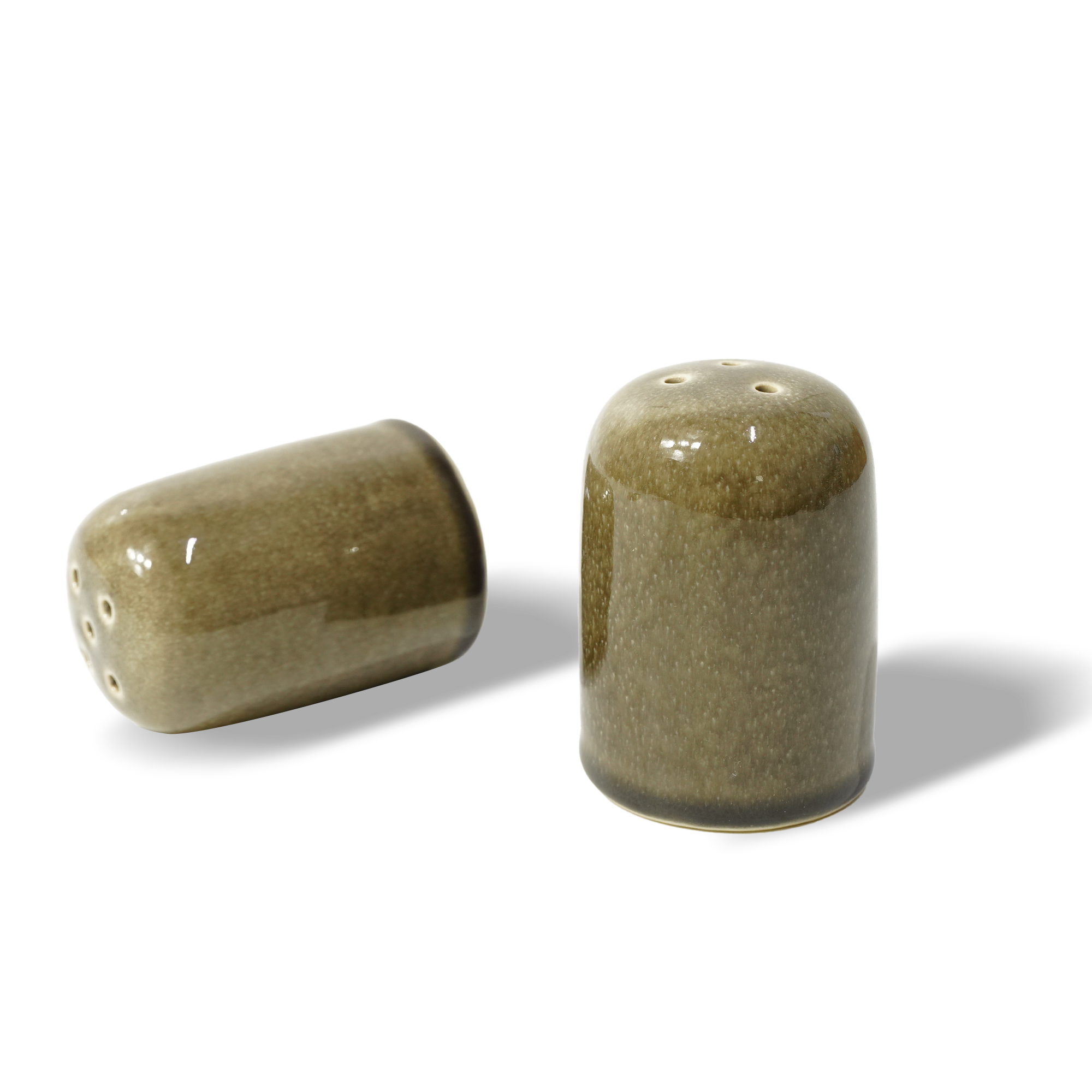 Set of 2 Browny Salt & Pepper Dark Grey HZ4379-BRWN - Spice Sets - ebarza Furniture UAE | Shop Modern Furniture in Abu Dhabi & Dubai - مفروشات ايبازرا في الامارات | تسوق اثاث عصري وديكورات مميزة في دبي وابوظبي