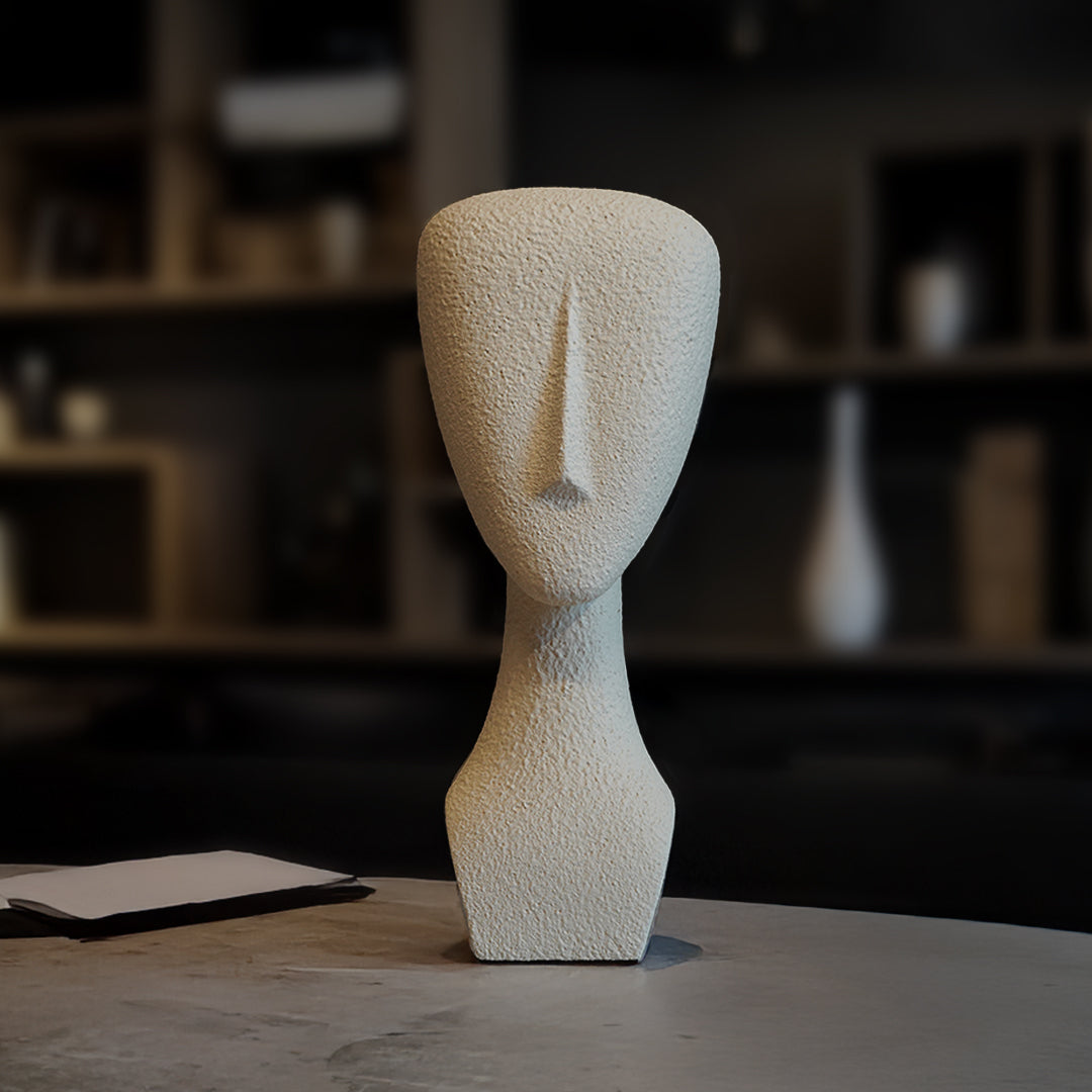 Table SCULPTURE - HTD-CML15009-1-Beige - Home Decor Figurines - ebarza Furniture UAE | Shop Modern Furniture in Abu Dhabi & Dubai - مفروشات ايبازرا في الامارات | تسوق اثاث عصري وديكورات مميزة في دبي وابوظبي