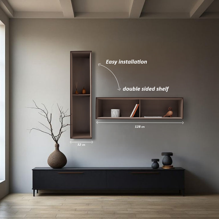 Eucalyptus Shelf IGG-G201 - Shelves - ebarza Furniture UAE | Shop Modern Furniture in Abu Dhabi & Dubai - مفروشات ايبازرا في الامارات | تسوق اثاث عصري وديكورات مميزة في دبي وابوظبي