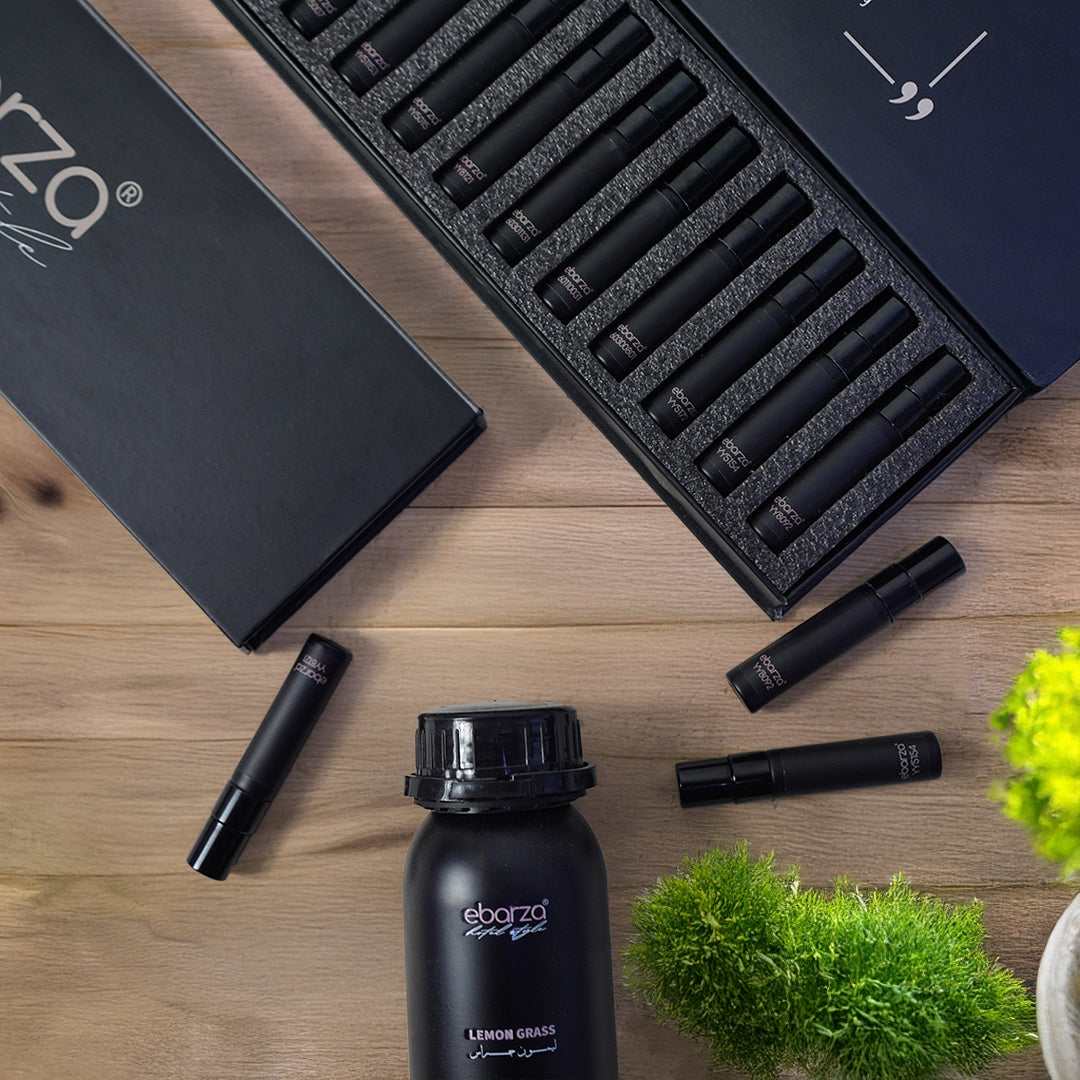 Aroma Oils Sample Box for ebarza Smart Scent Diffusers - Essential Oils - ebarza Furniture UAE | Shop Modern Furniture in Abu Dhabi & Dubai - مفروشات ايبازرا في الامارات | تسوق اثاث عصري وديكورات مميزة في دبي وابوظبي