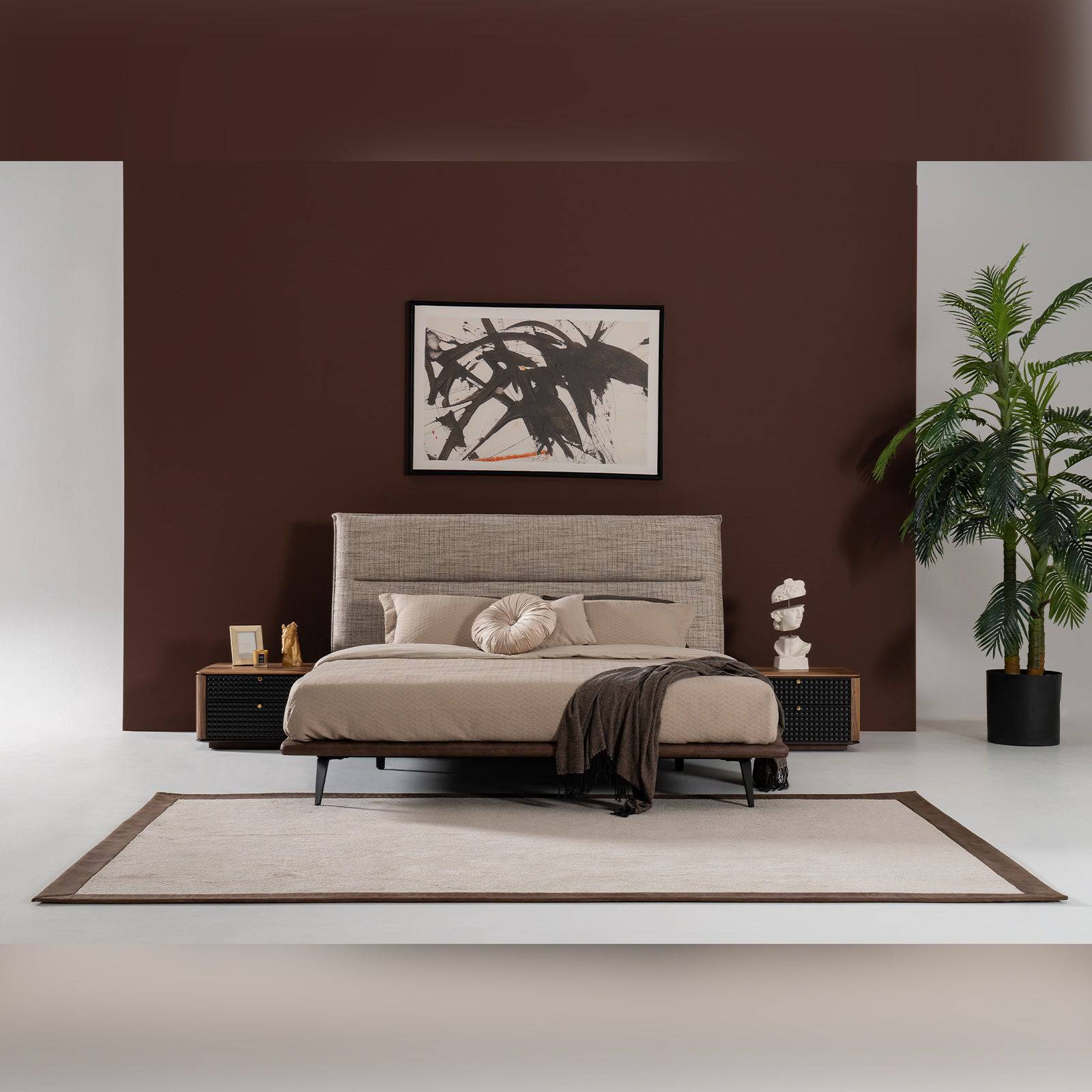 2X Julia Bedside Tables Layla-Table - Bedside Tables - ebarza Furniture UAE | Shop Modern Furniture in Abu Dhabi & Dubai - مفروشات ايبازرا في الامارات | تسوق اثاث عصري وديكورات مميزة في دبي وابوظبي