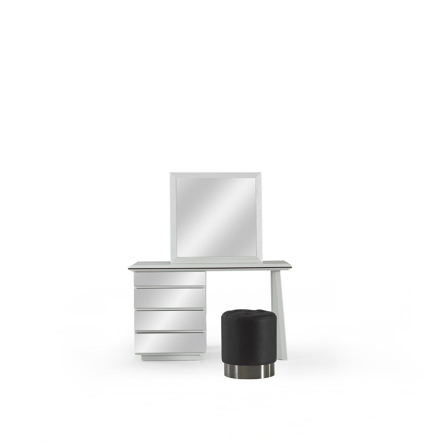 2X Mona White Bedside Table Monawhite-2Xbst - Bedside Tables - ebarza Furniture UAE | Shop Modern Furniture in Abu Dhabi & Dubai - مفروشات ايبازرا في الامارات | تسوق اثاث عصري وديكورات مميزة في دبي وابوظبي