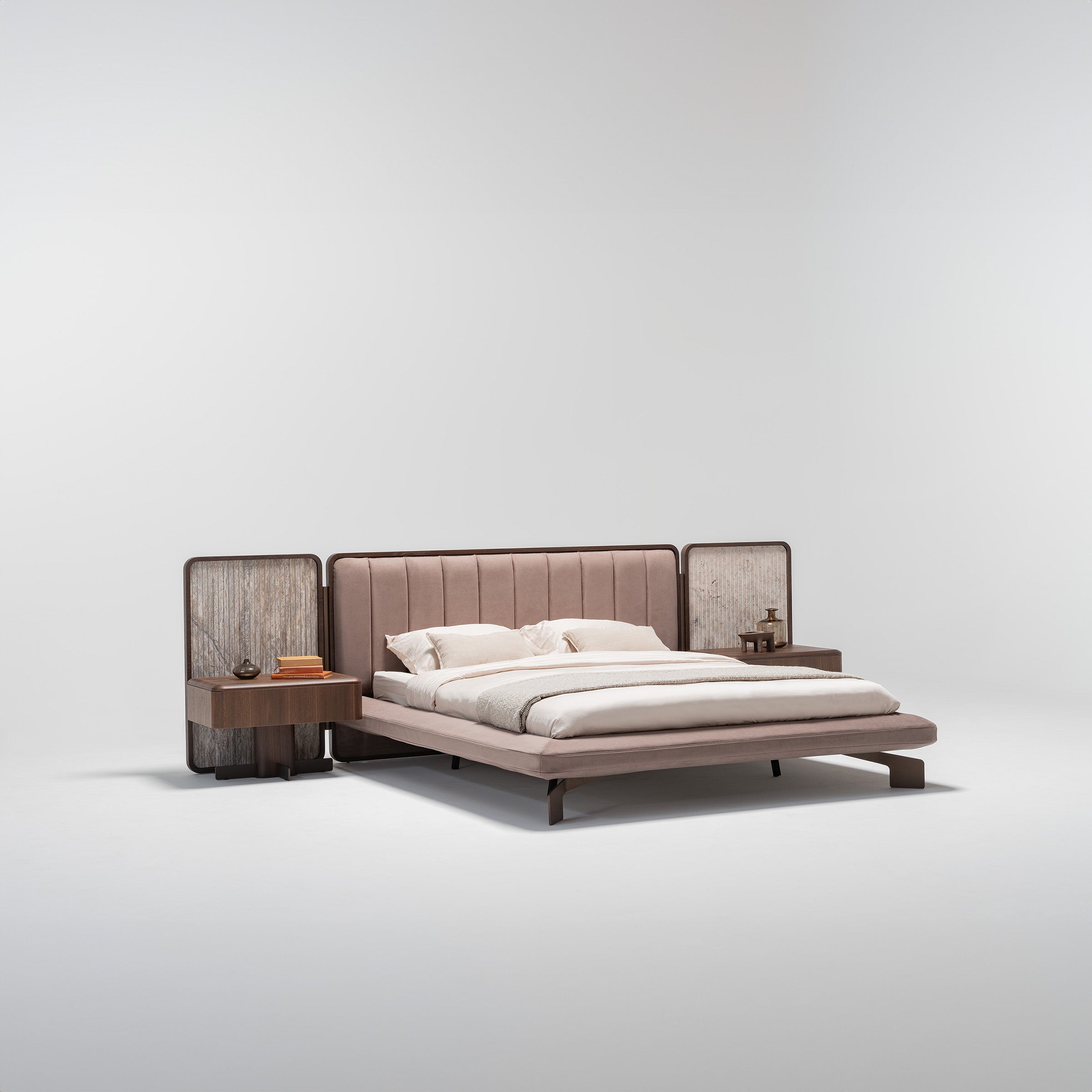 2X ODEON NIGHTSTAND OD-NS-001 - Bed Side Table - ebarza Furniture UAE | Shop Modern Furniture in Abu Dhabi & Dubai - مفروشات ايبازرا في الامارات | تسوق اثاث عصري وديكورات مميزة في دبي وابوظبي