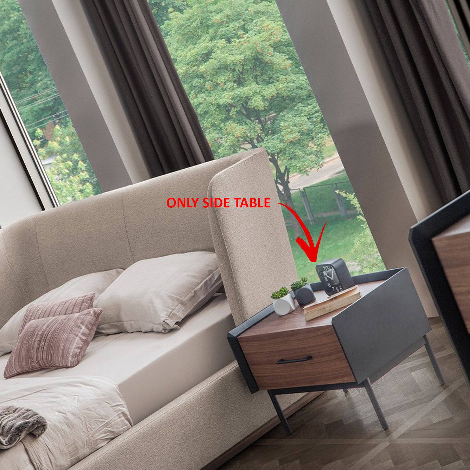 2X Rita Bedside Table Rita-Sidetable - Bedside Tables - ebarza Furniture UAE | Shop Modern Furniture in Abu Dhabi & Dubai - مفروشات ايبازرا في الامارات | تسوق اثاث عصري وديكورات مميزة في دبي وابوظبي