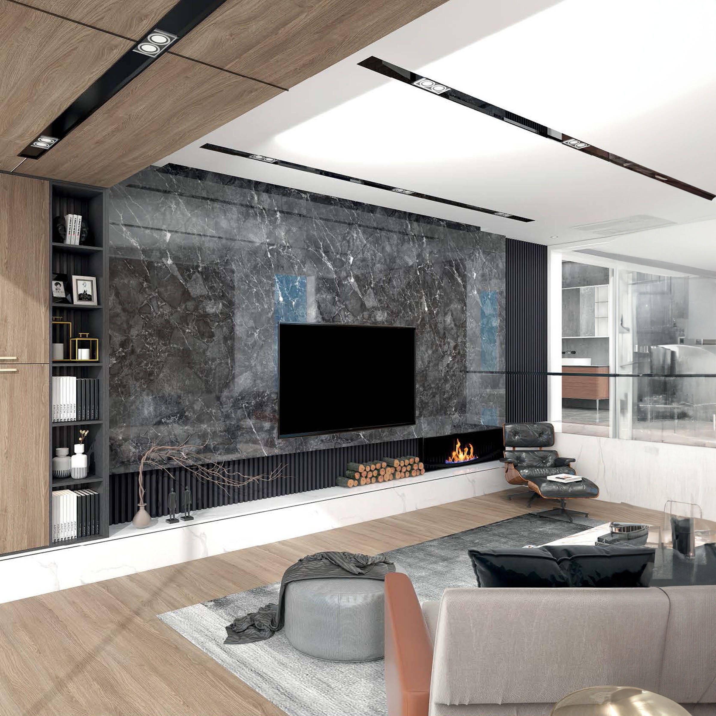 300*120 cm WPC DECORATION PANEL Colora Rock PANEL-GH35 - Wall Panels - ebarza Furniture UAE | Shop Modern Furniture in Abu Dhabi & Dubai - مفروشات ايبازرا في الامارات | تسوق اثاث عصري وديكورات مميزة في دبي وابوظبي