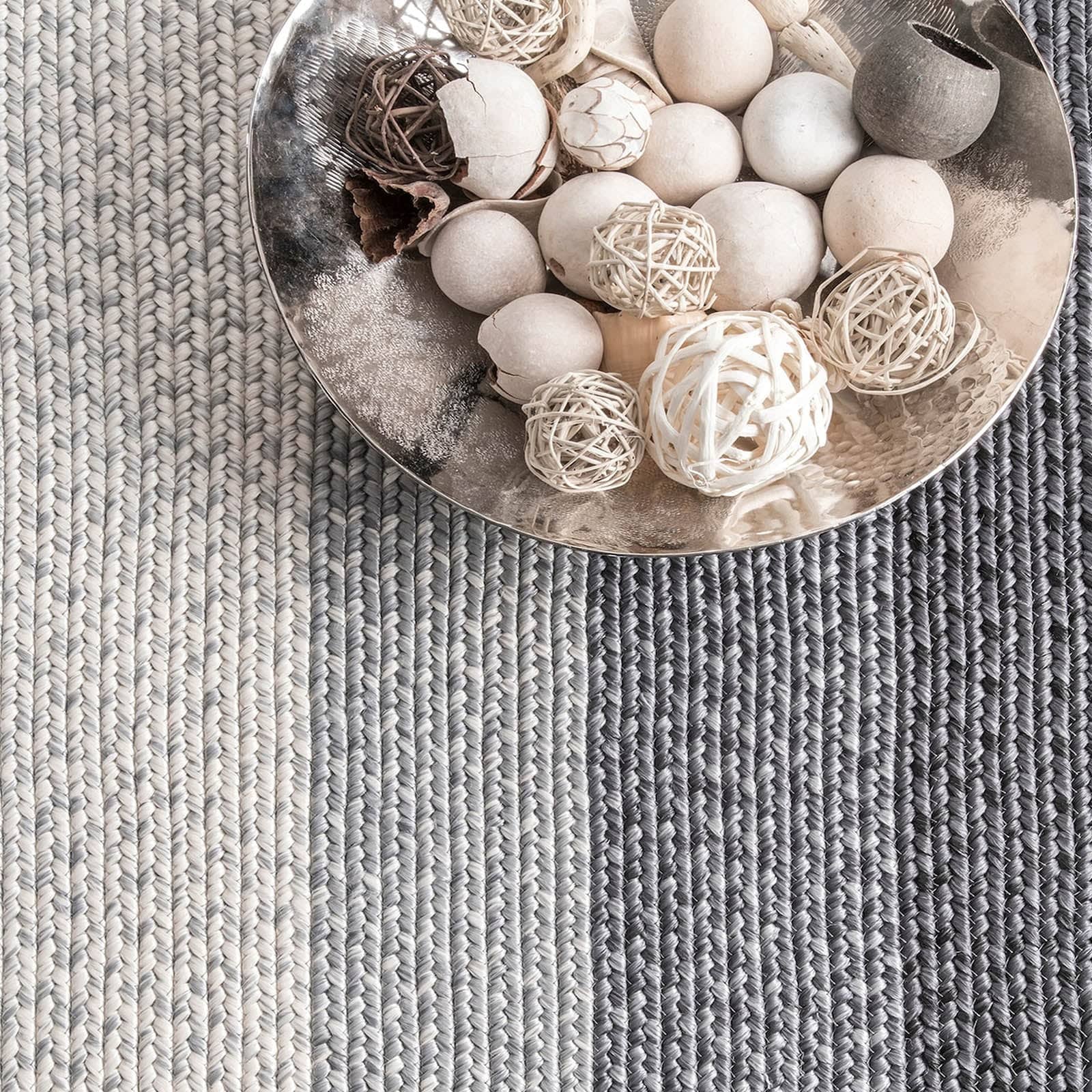 300X200 Cm Braided Handmade Jute Rug Jh-2347-Xl - Rugs - ebarza Furniture UAE | Shop Modern Furniture in Abu Dhabi & Dubai - مفروشات ايبازرا في الامارات | تسوق اثاث عصري وديكورات مميزة في دبي وابوظبي