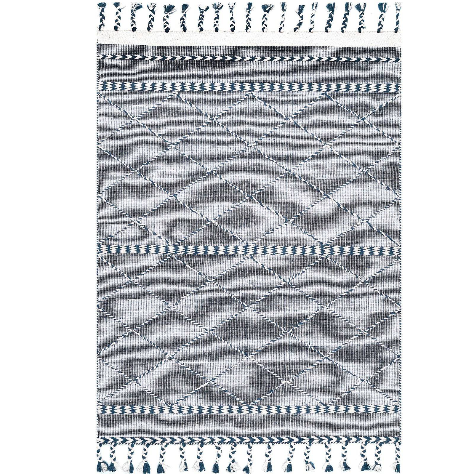 300X200 Cm Handmade Rug Jh-2711-Xl - Rugs - ebarza Furniture UAE | Shop Modern Furniture in Abu Dhabi & Dubai - مفروشات ايبازرا في الامارات | تسوق اثاث عصري وديكورات مميزة في دبي وابوظبي